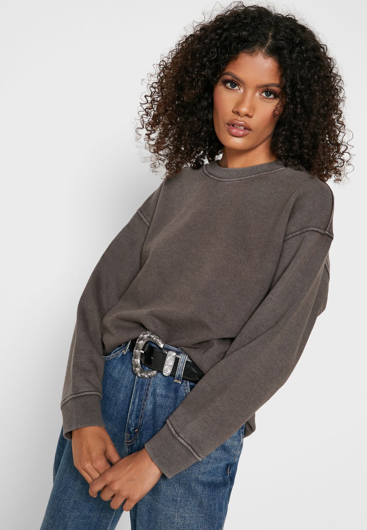 forever 21 oversized sweatshirt