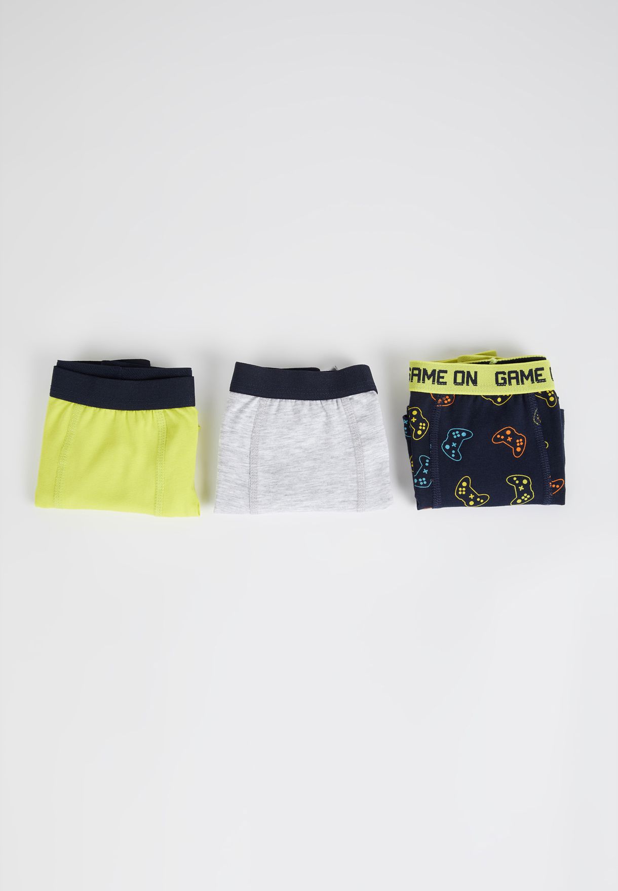 Kids 3 Pack Assorted Trunks