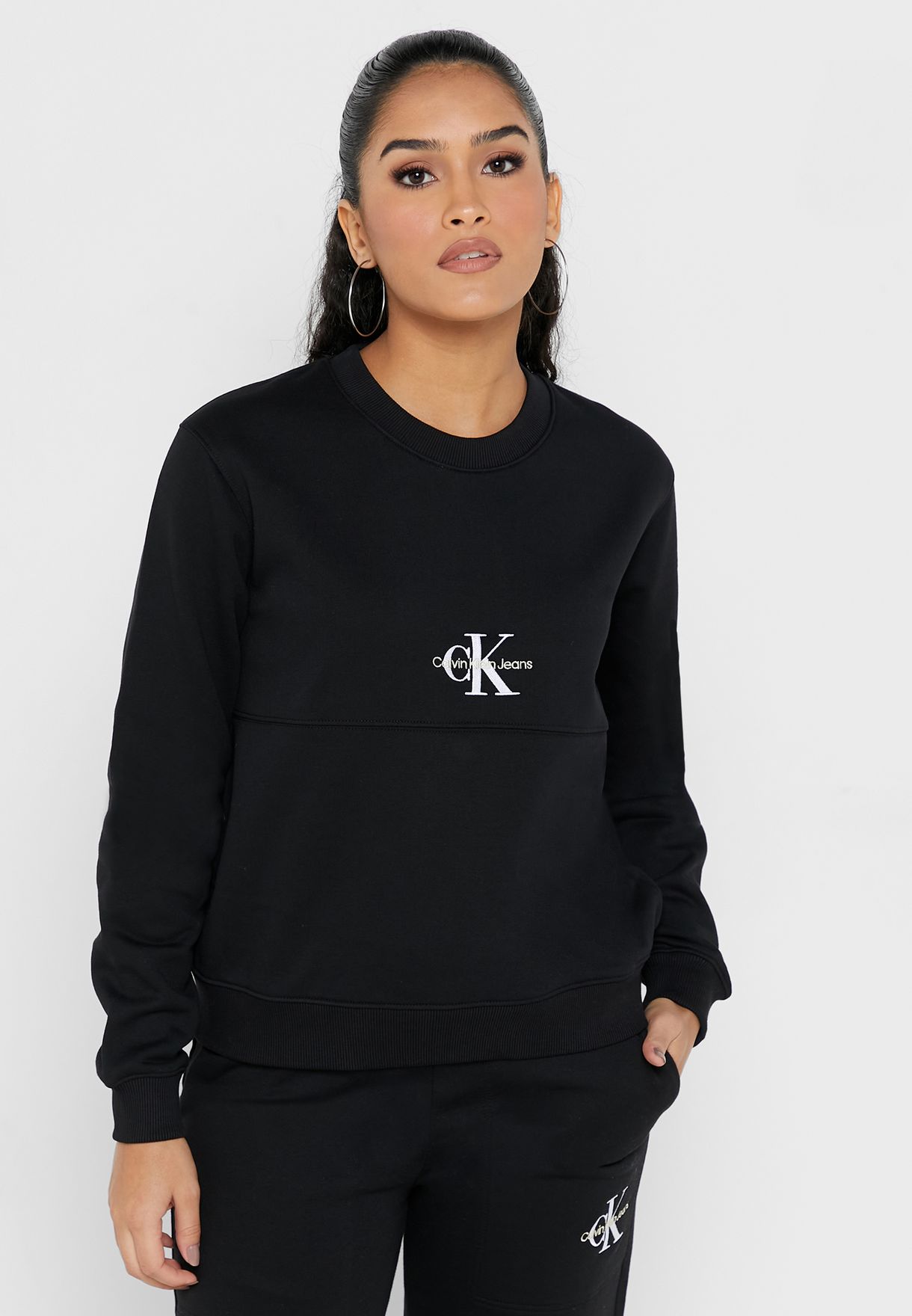 Crew Neck Logo Sweatshirt