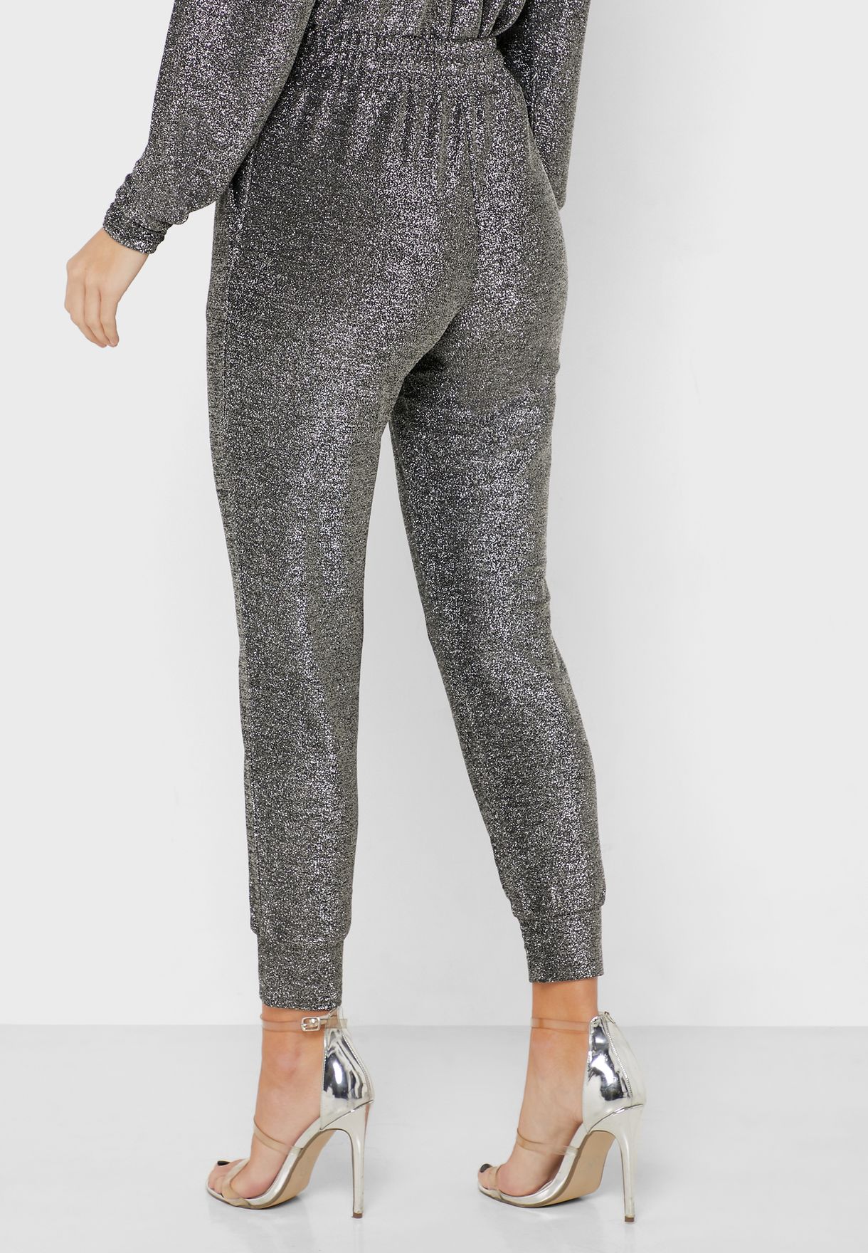 glitter sweatpants