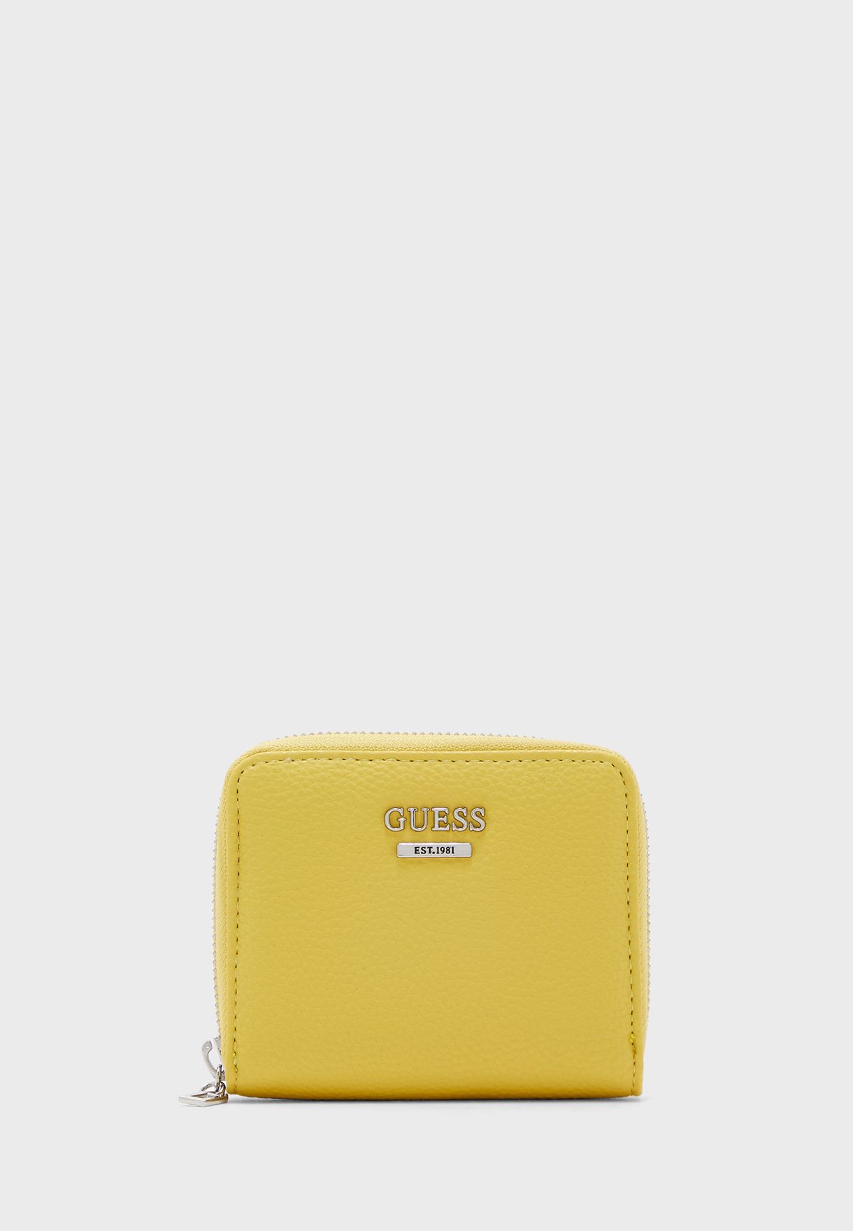 guess yellow wallet