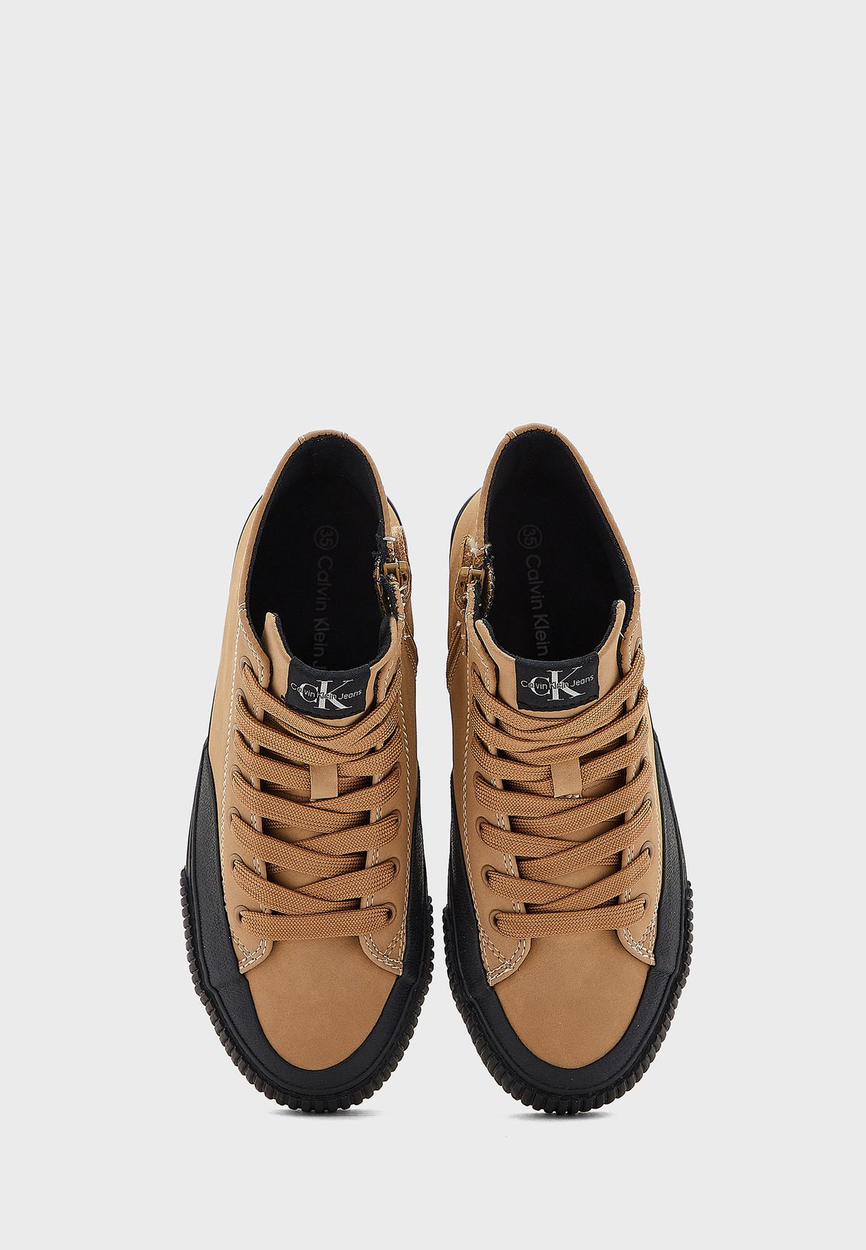 Youth High Top Lace Up Sneakers