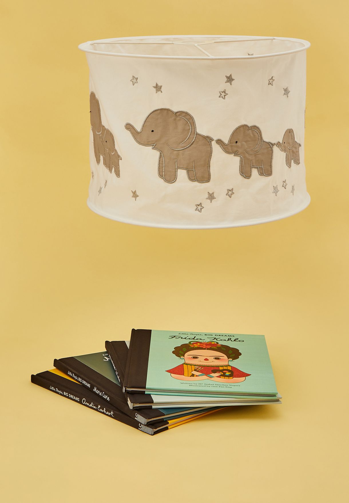 Buy Jojo Maman Bebe White Elephant Lampshade For Kids In Mena Worldwide D4402