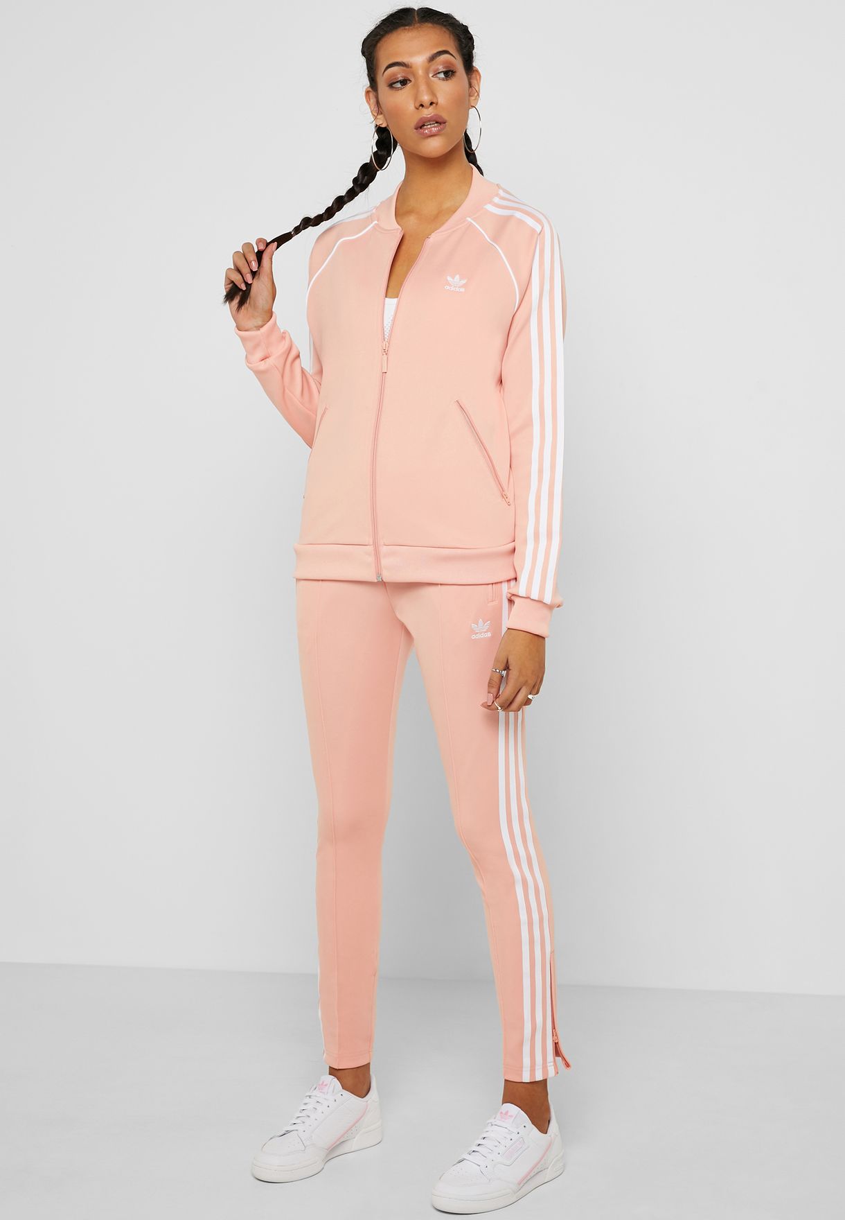 Buy adidas Originals pink adicolor Superstar Track Jacket for Women in  MENA, Worldwide | DV2635