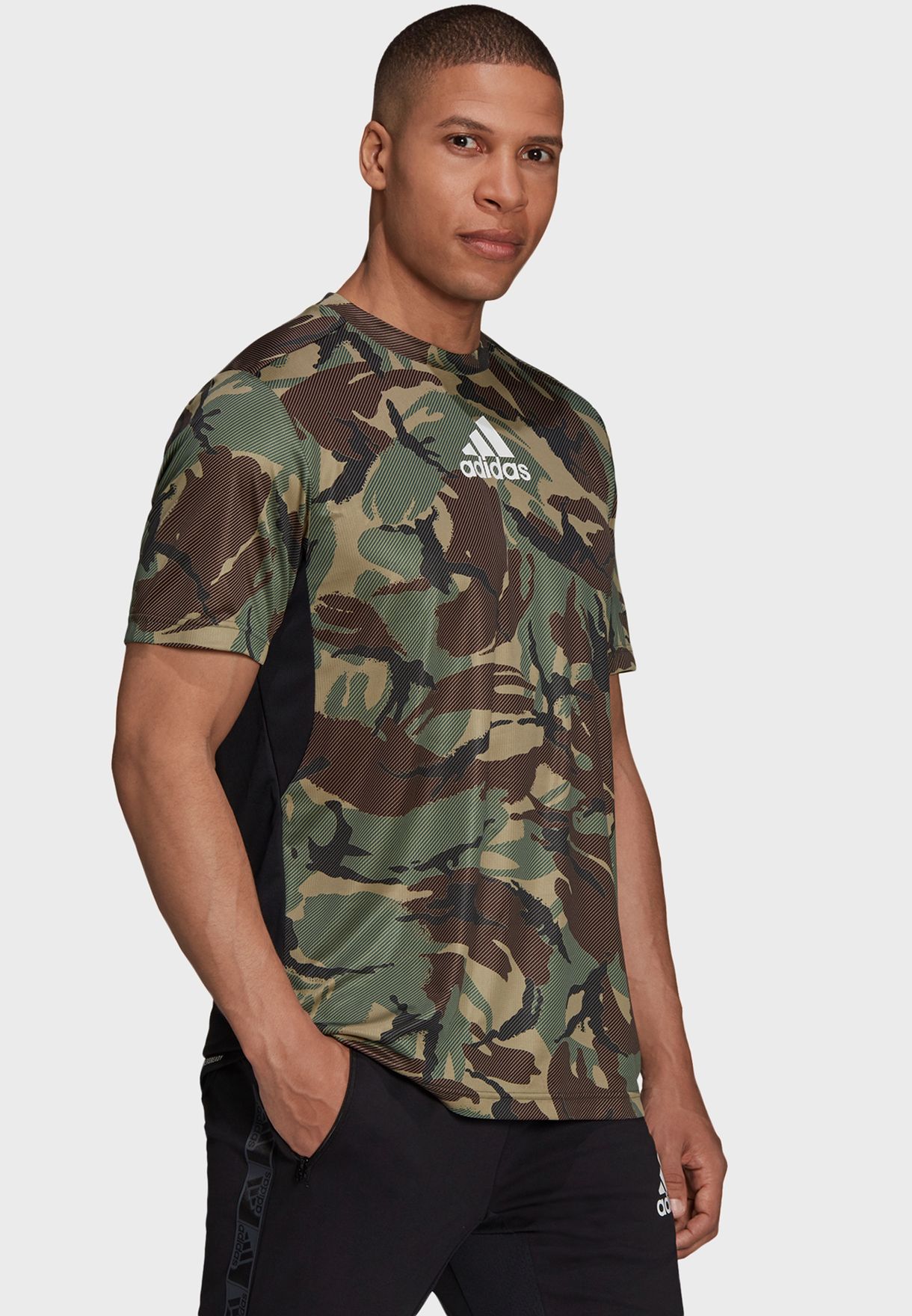 adidas camo t shirt mens