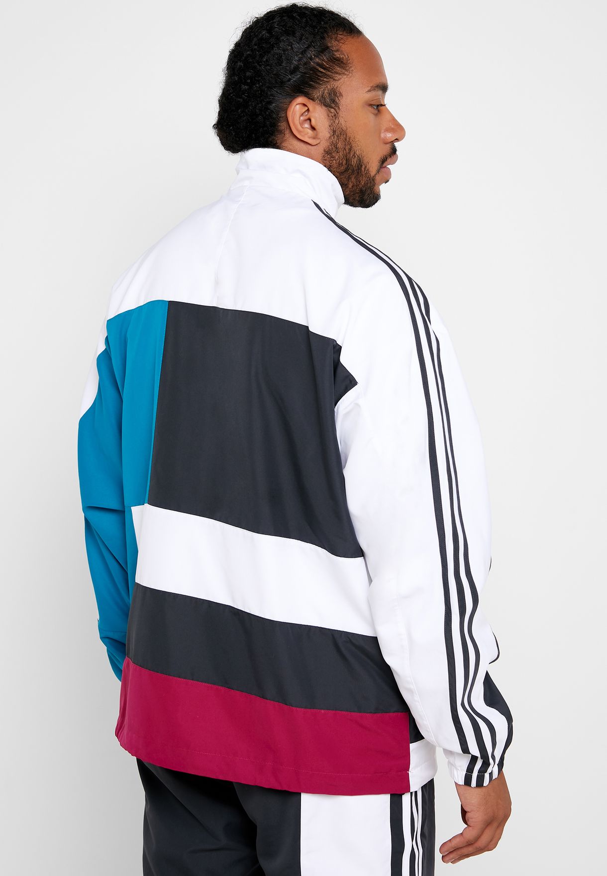 adidas asymmetrical track jacket