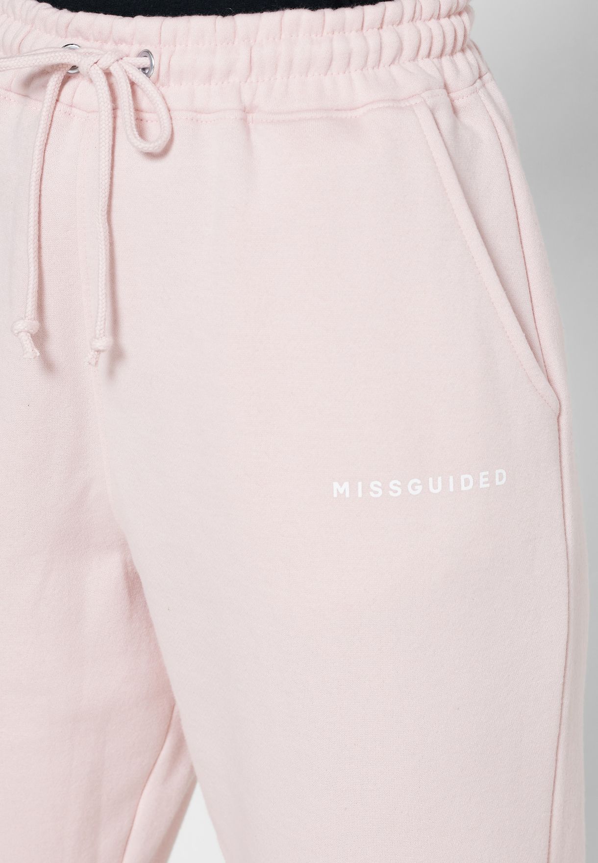 pink oversized joggers