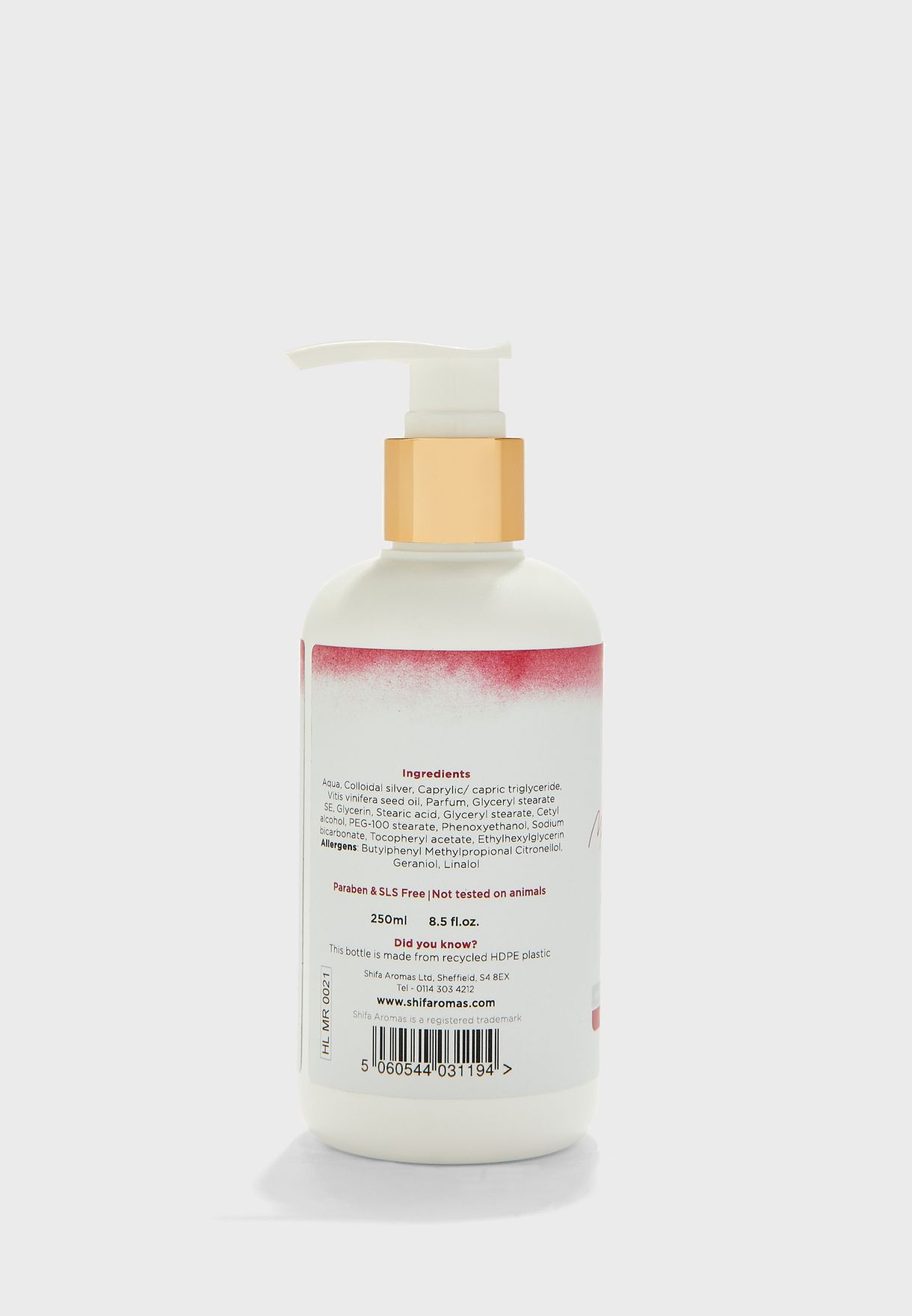 Rose Otto, Peony & Oud Luxury Hand Lotion