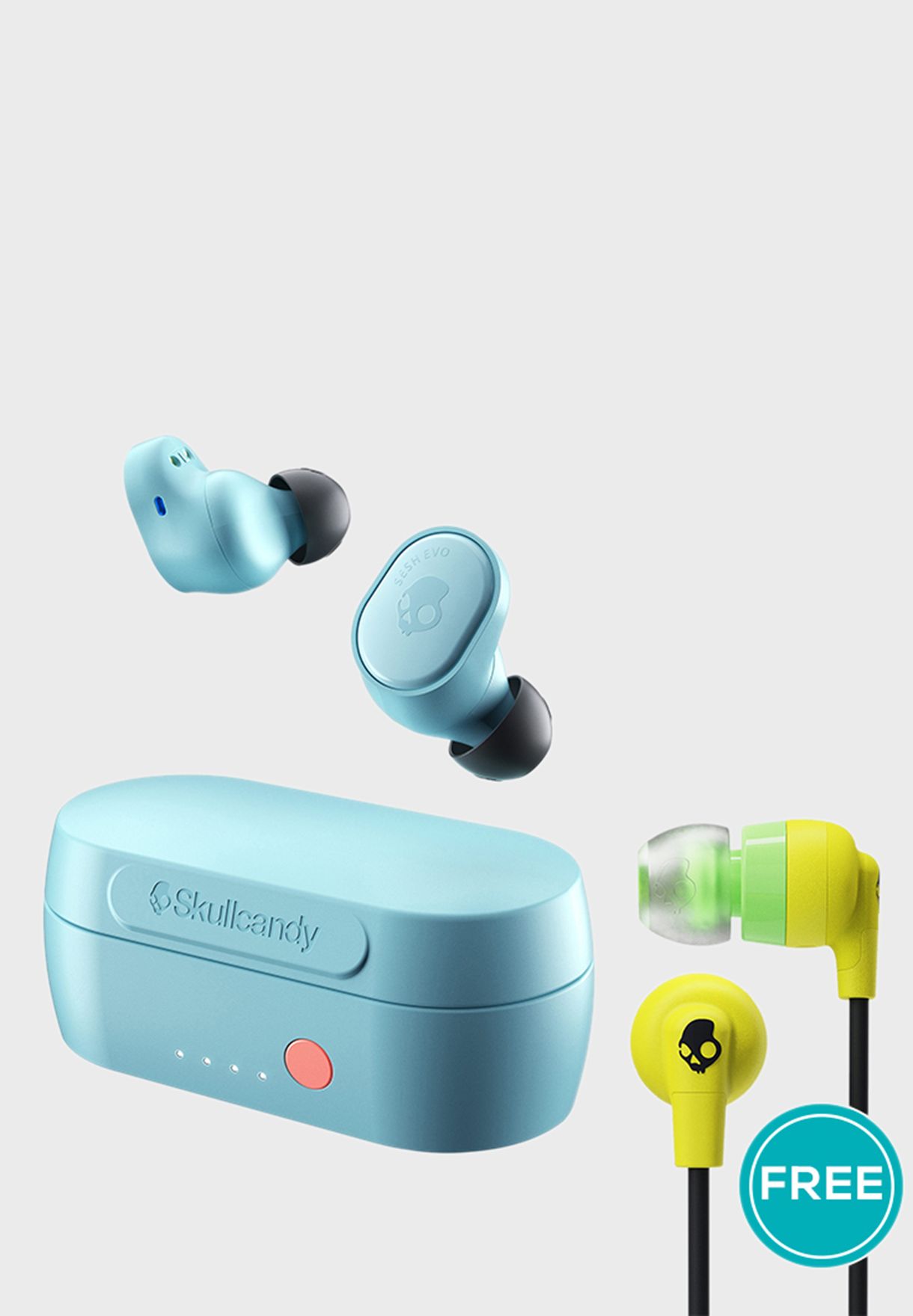 Sesh Evo True Wireless & Ink'D Earphones Bundle