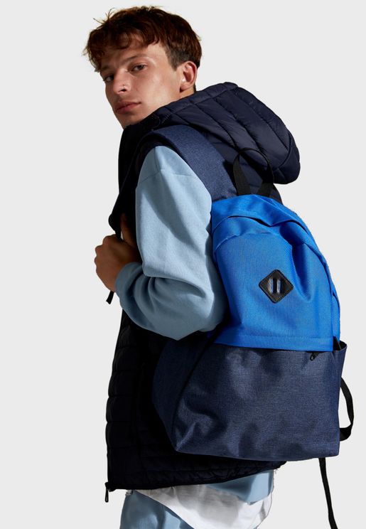 Colour Block Backpack