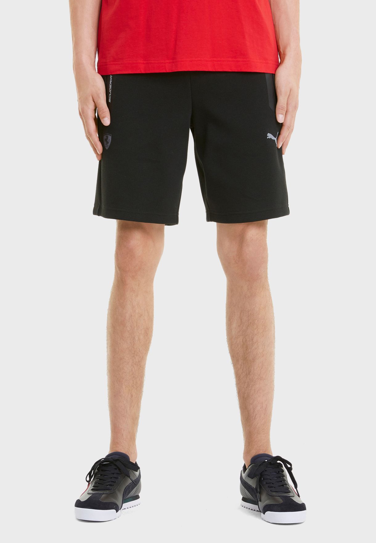 Buy PUMA black Ferrari Style Shorts for Men in Riyadh, Jeddah