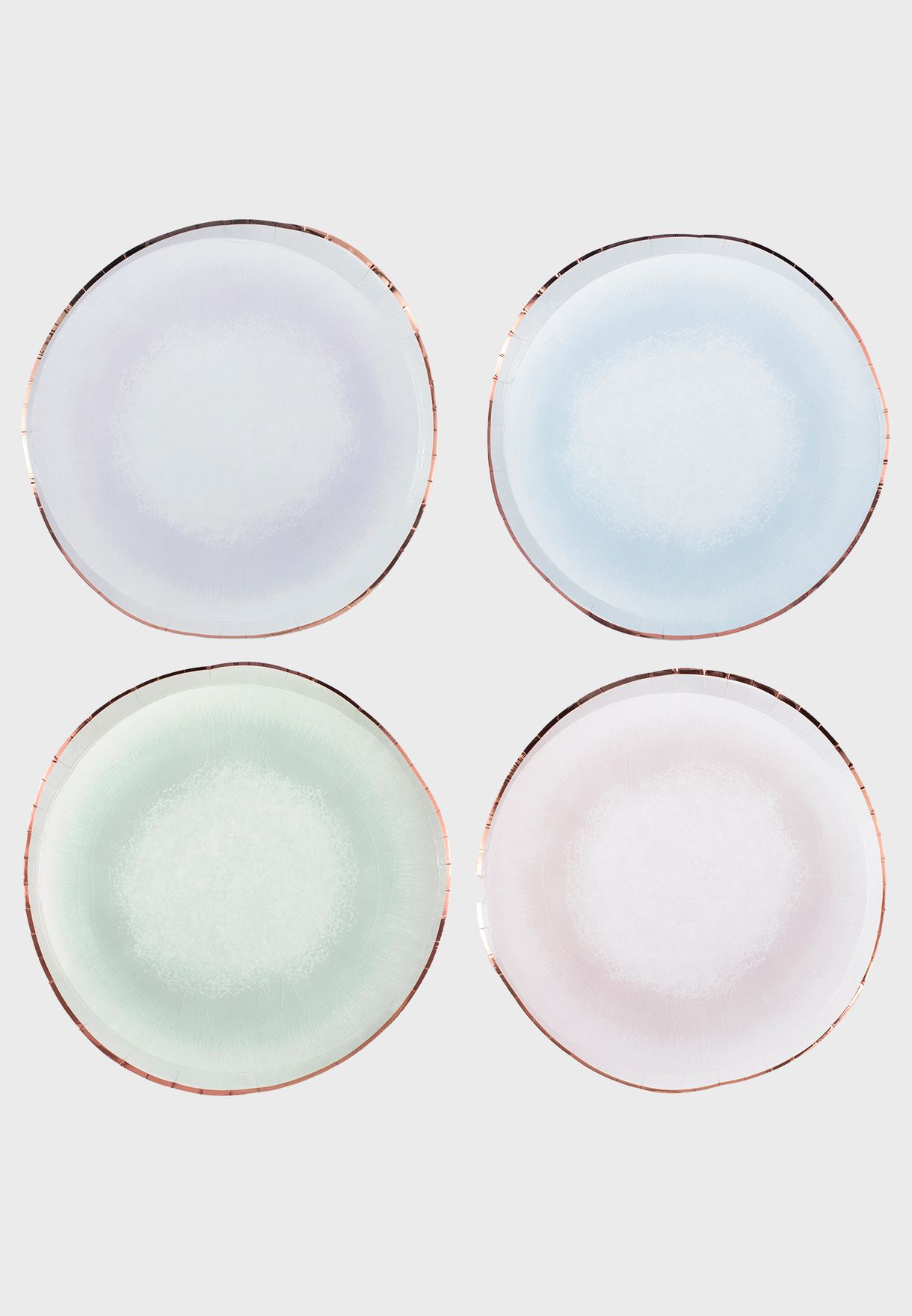Glaze Effect Plates