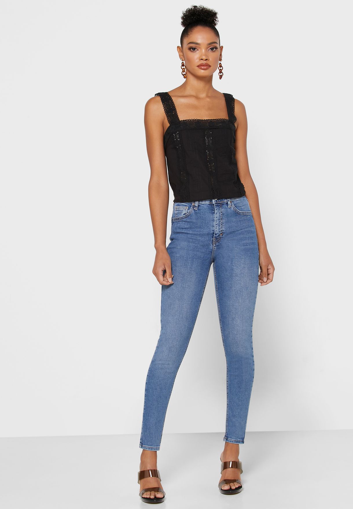topshop moto high waisted jeans