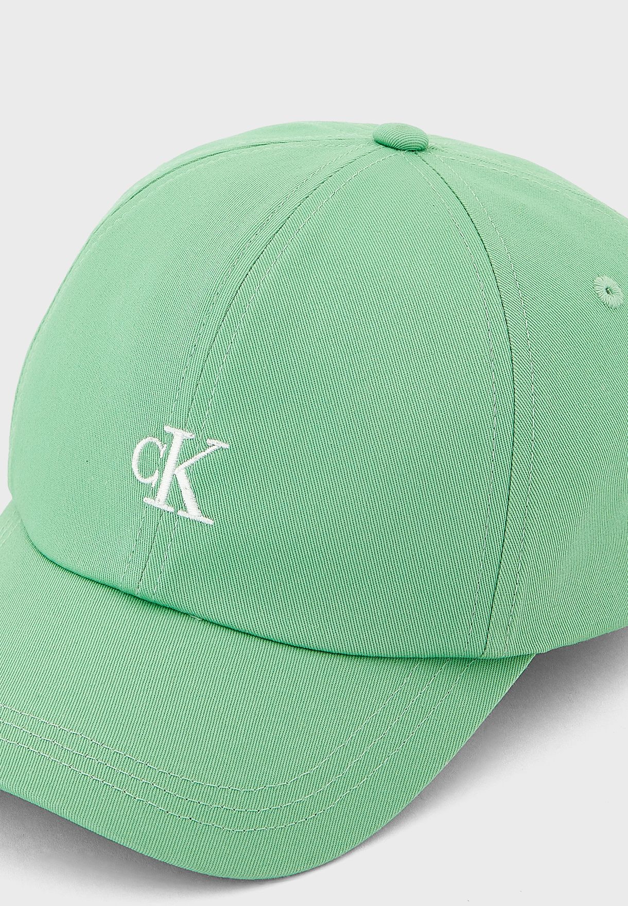 Kids Monogram Curved Peak Cap