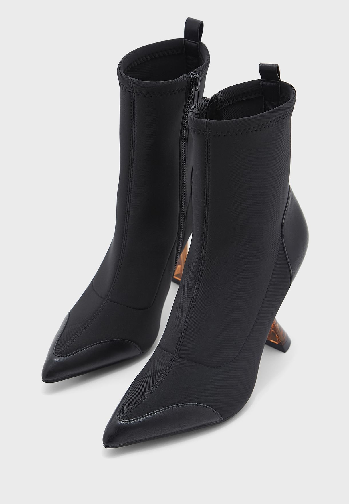Casual High Heel Ankle Boots