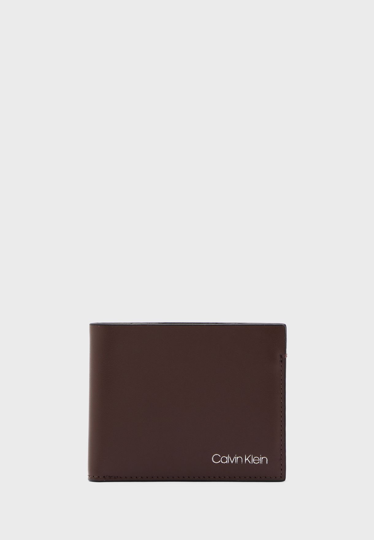 Buy Calvin Klein brown Panache Wallet for Men in MENA, Worldwide
