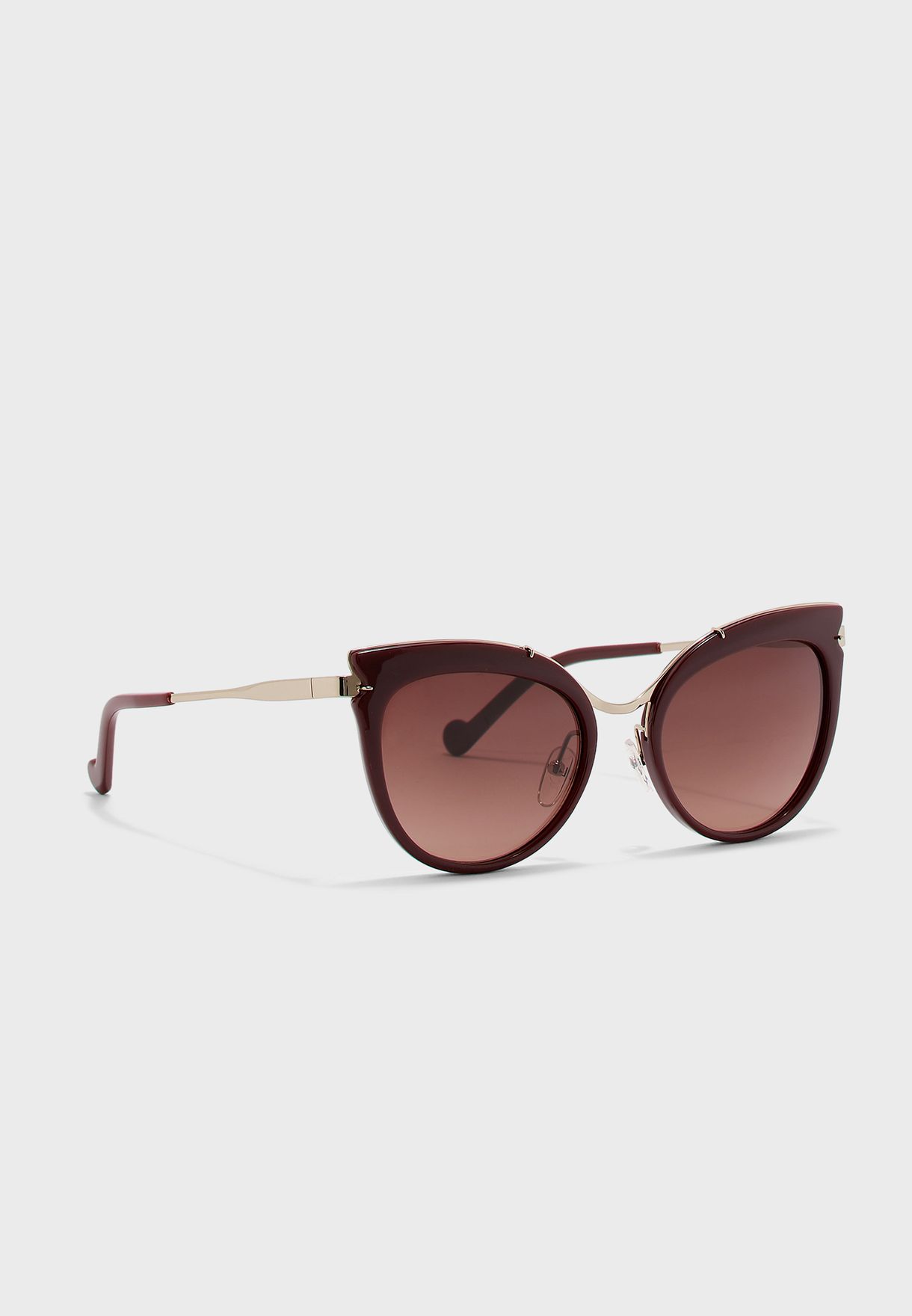 Buy Liu Jo Brand burgundy Cat Sunglasses for Women in Worldwide