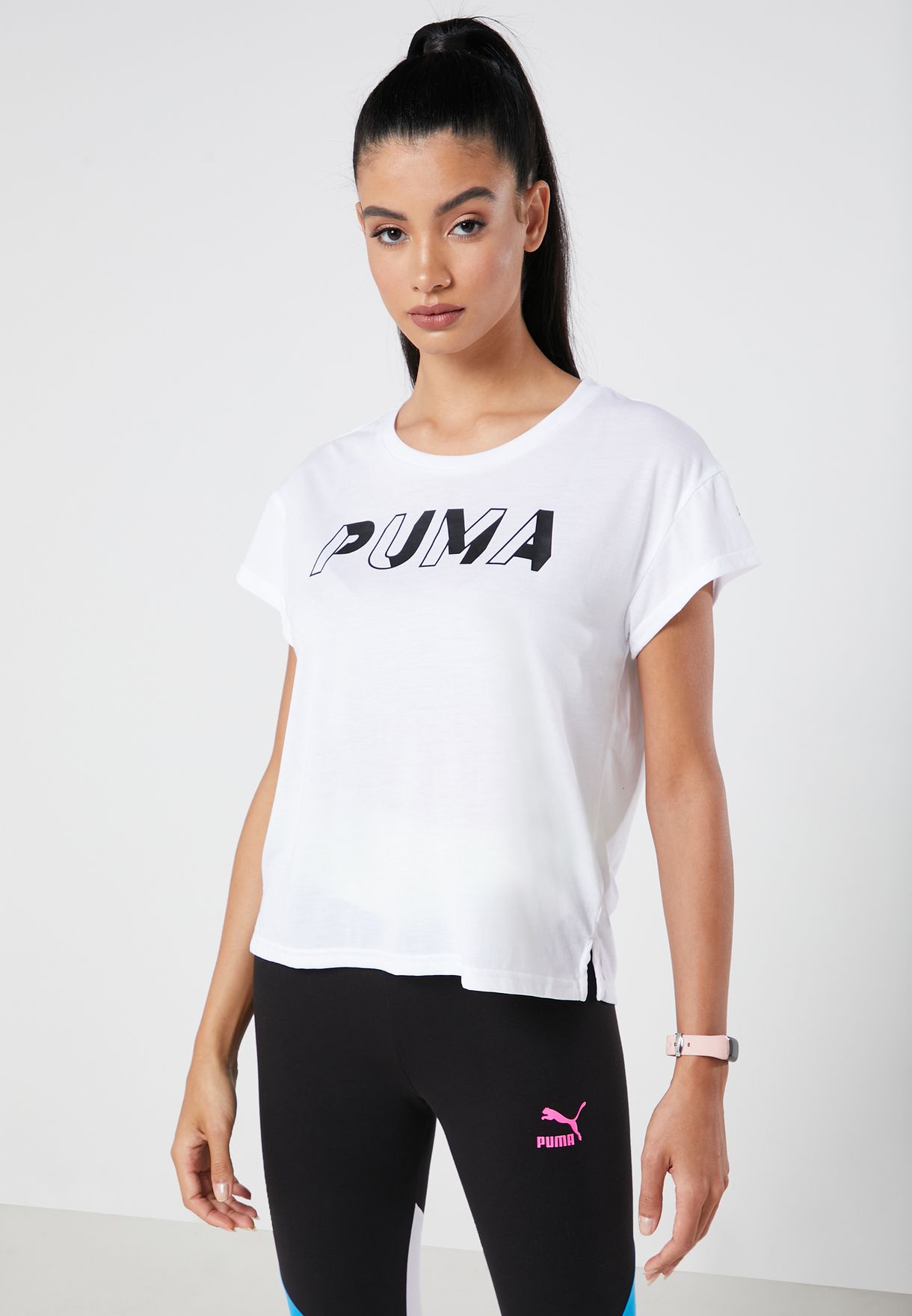 puma sports t shirt womens