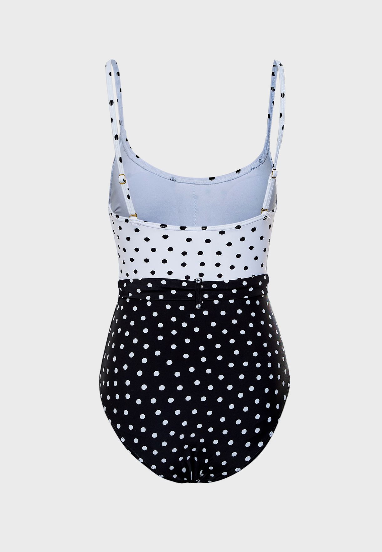 Buy New Look prints Colorblock Polka Dot Swimsuit for Women in Dubai ...