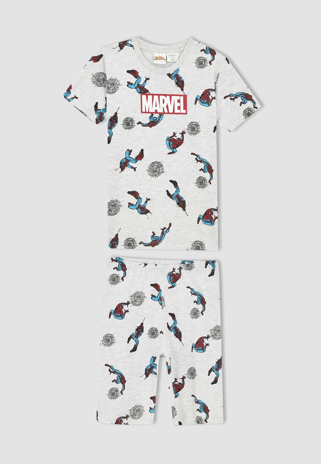Kids Spiderman Print Pyjama Set
