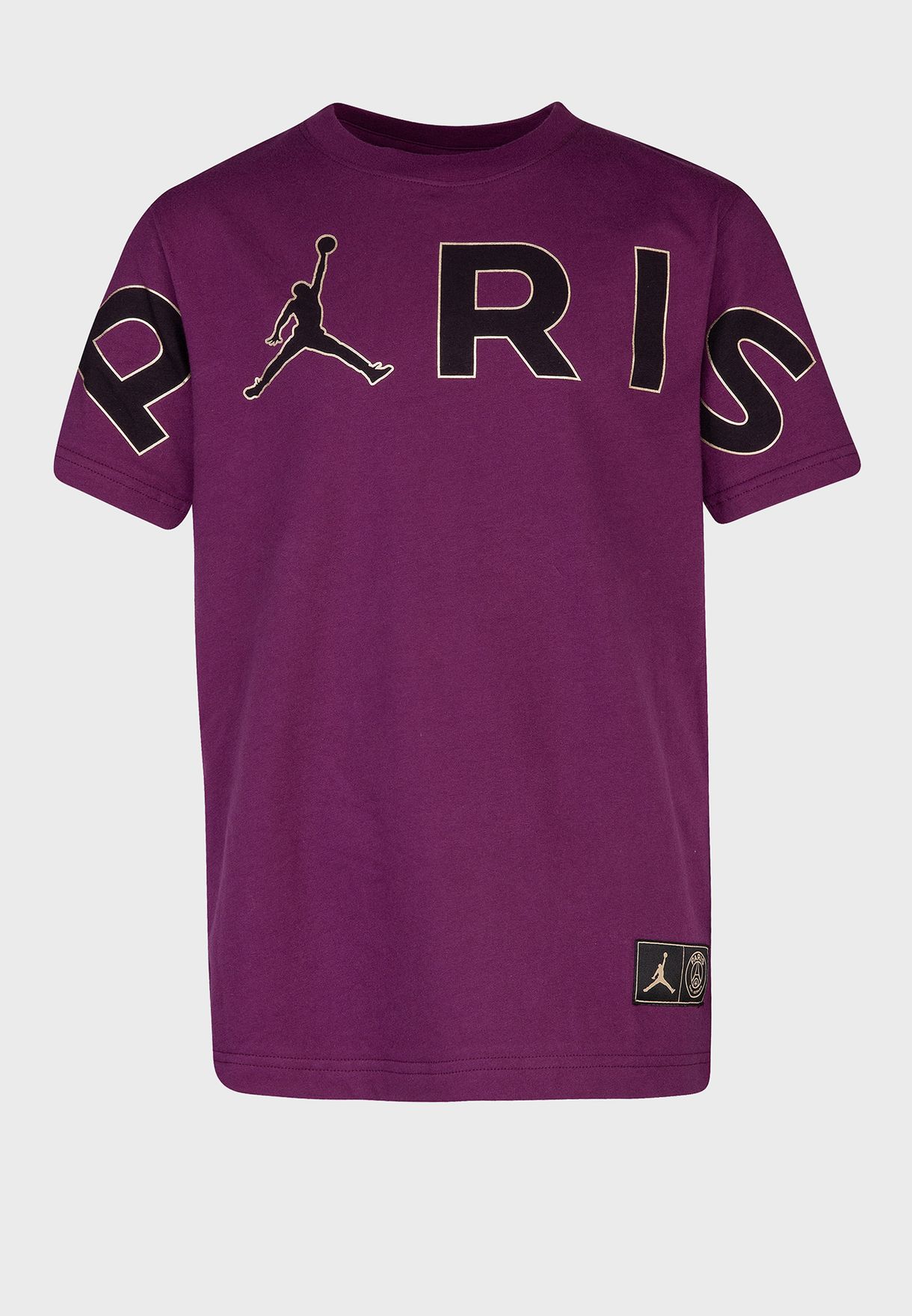 purple jordan shirt
