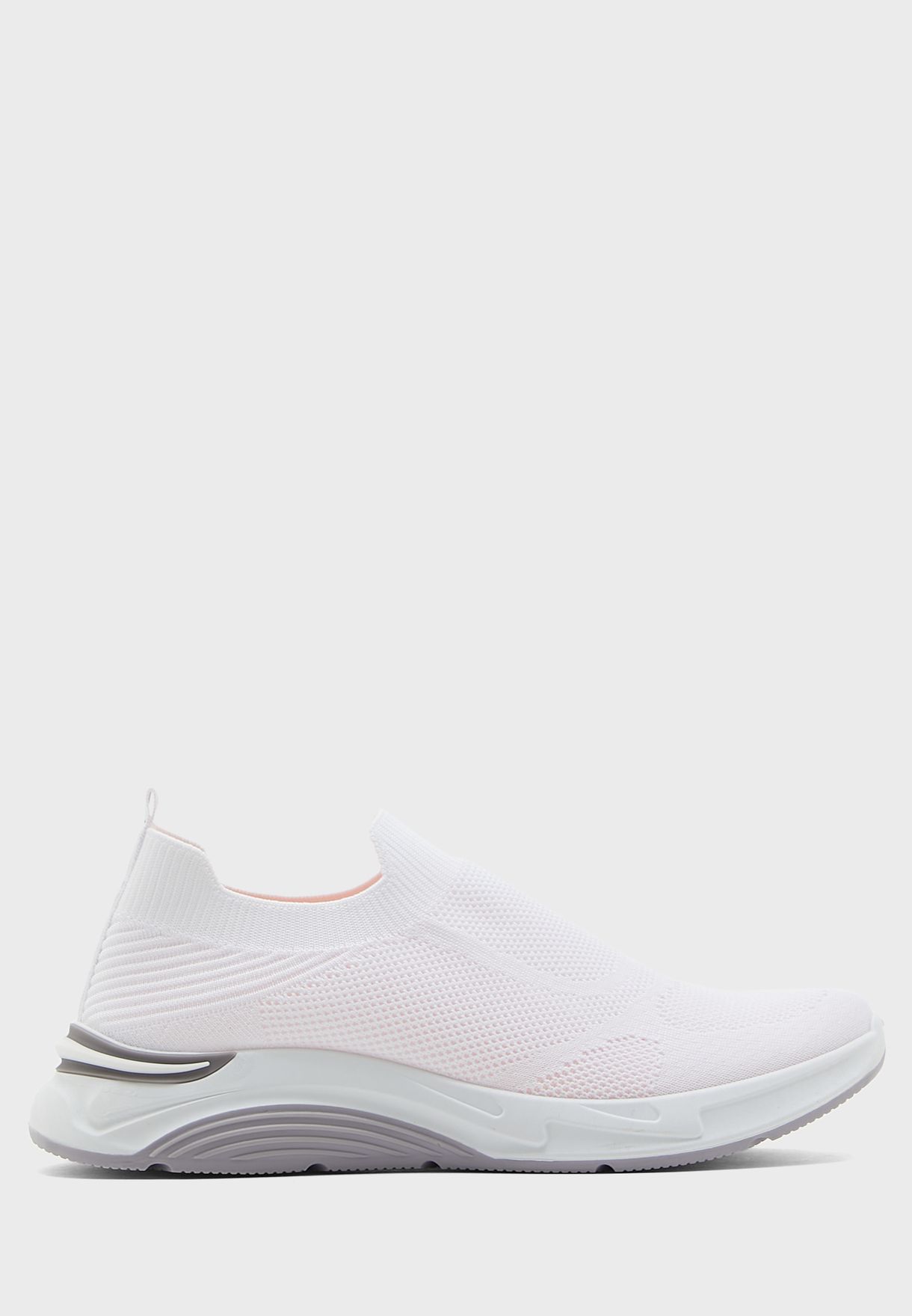 Knitted Slip On Sneakers