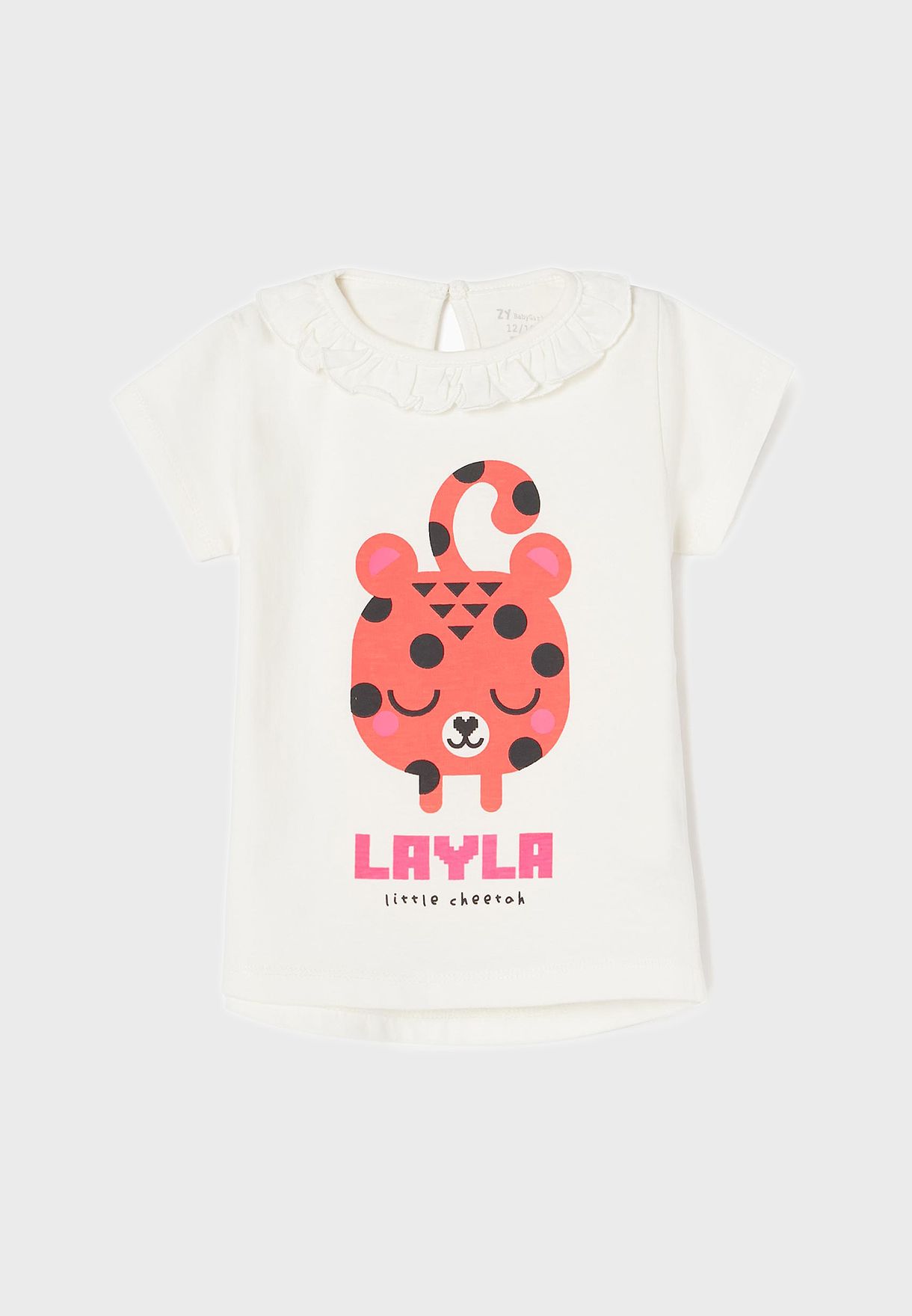 Infant Little Cheetah Print T-Shirt