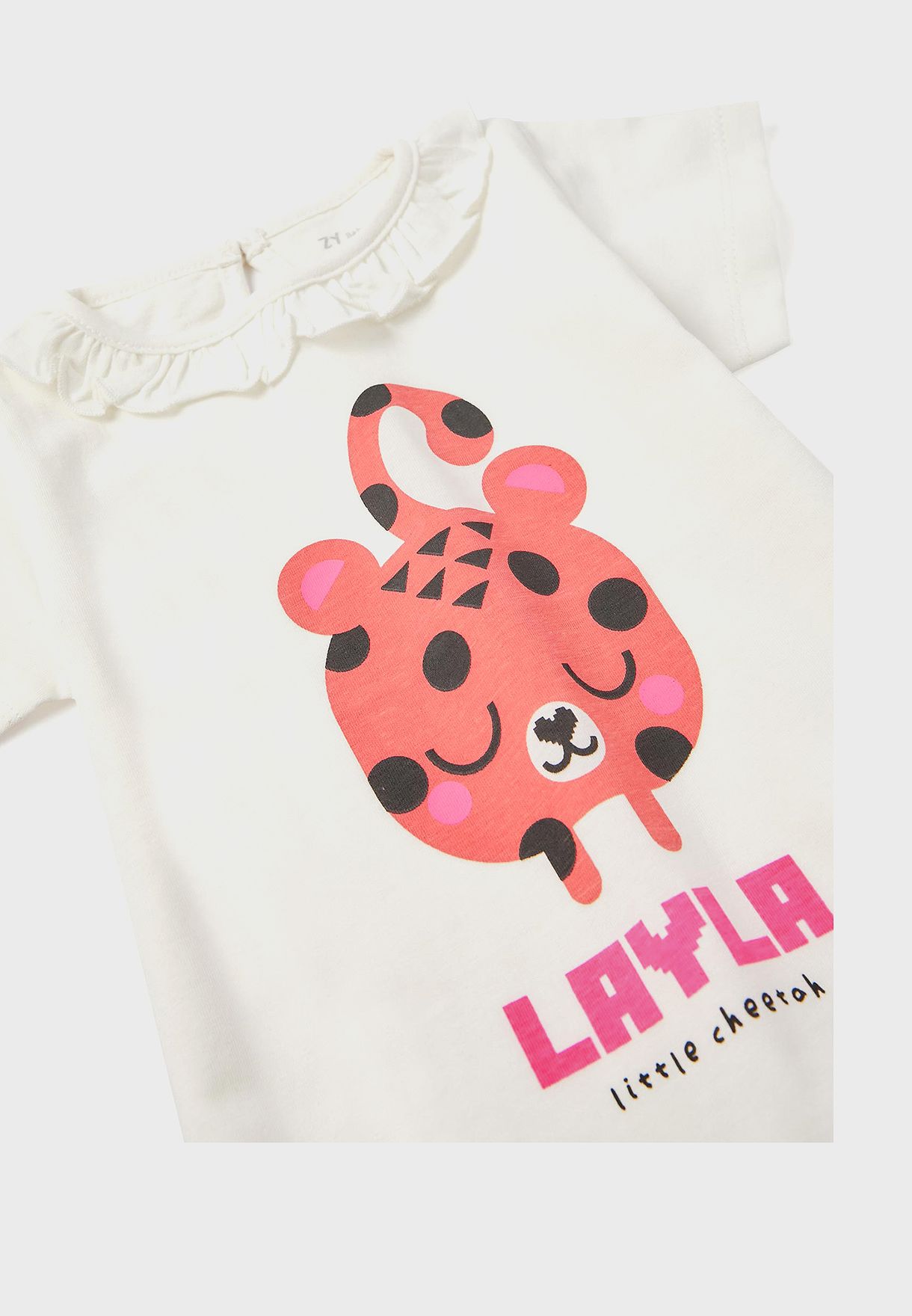 Infant Little Cheetah Print T-Shirt