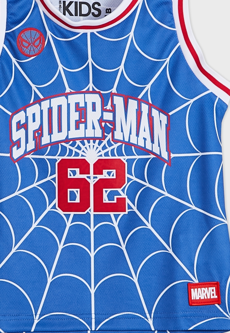 Cotton On Kids Marvel Basketball Jersey