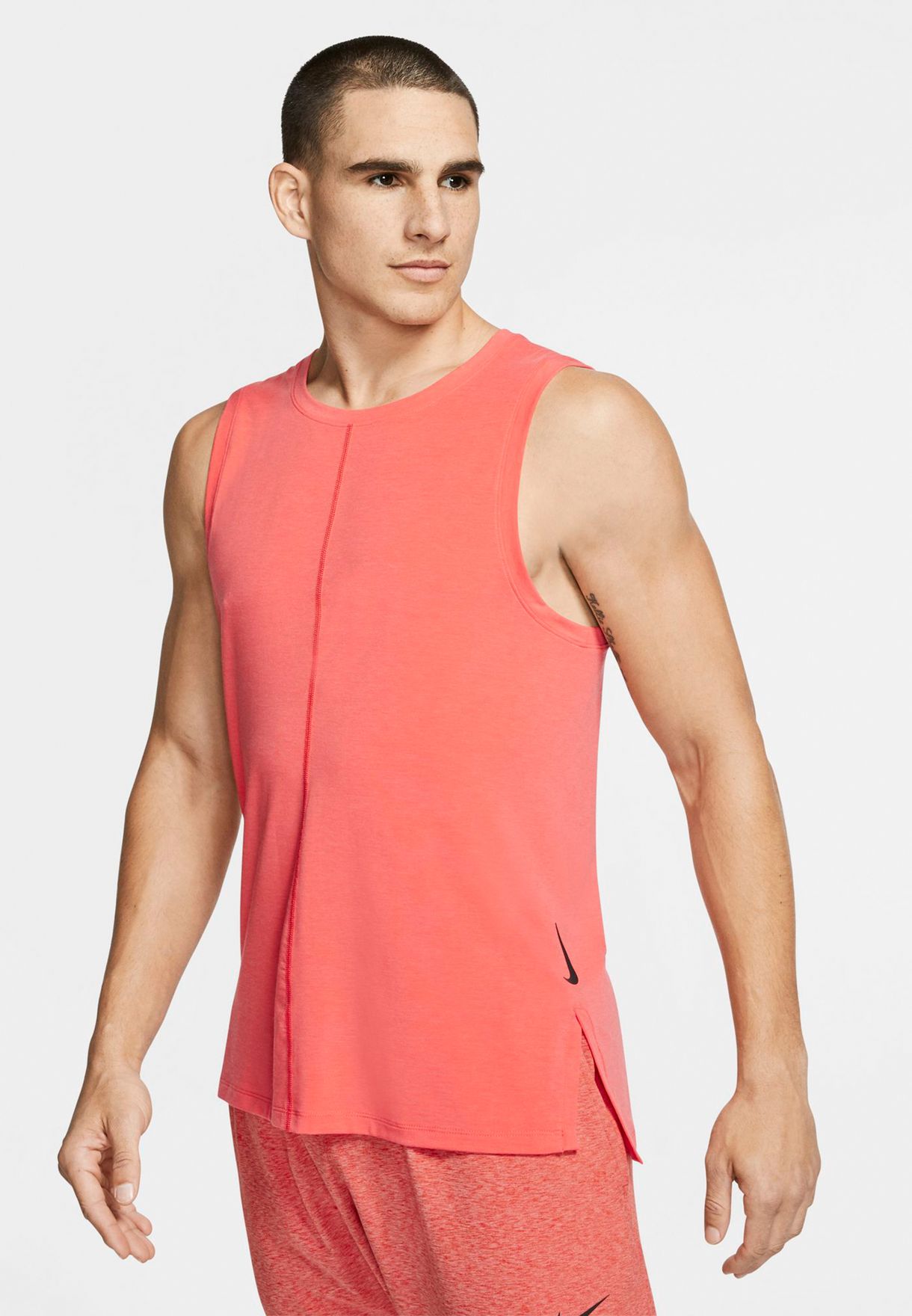 nike orange tank