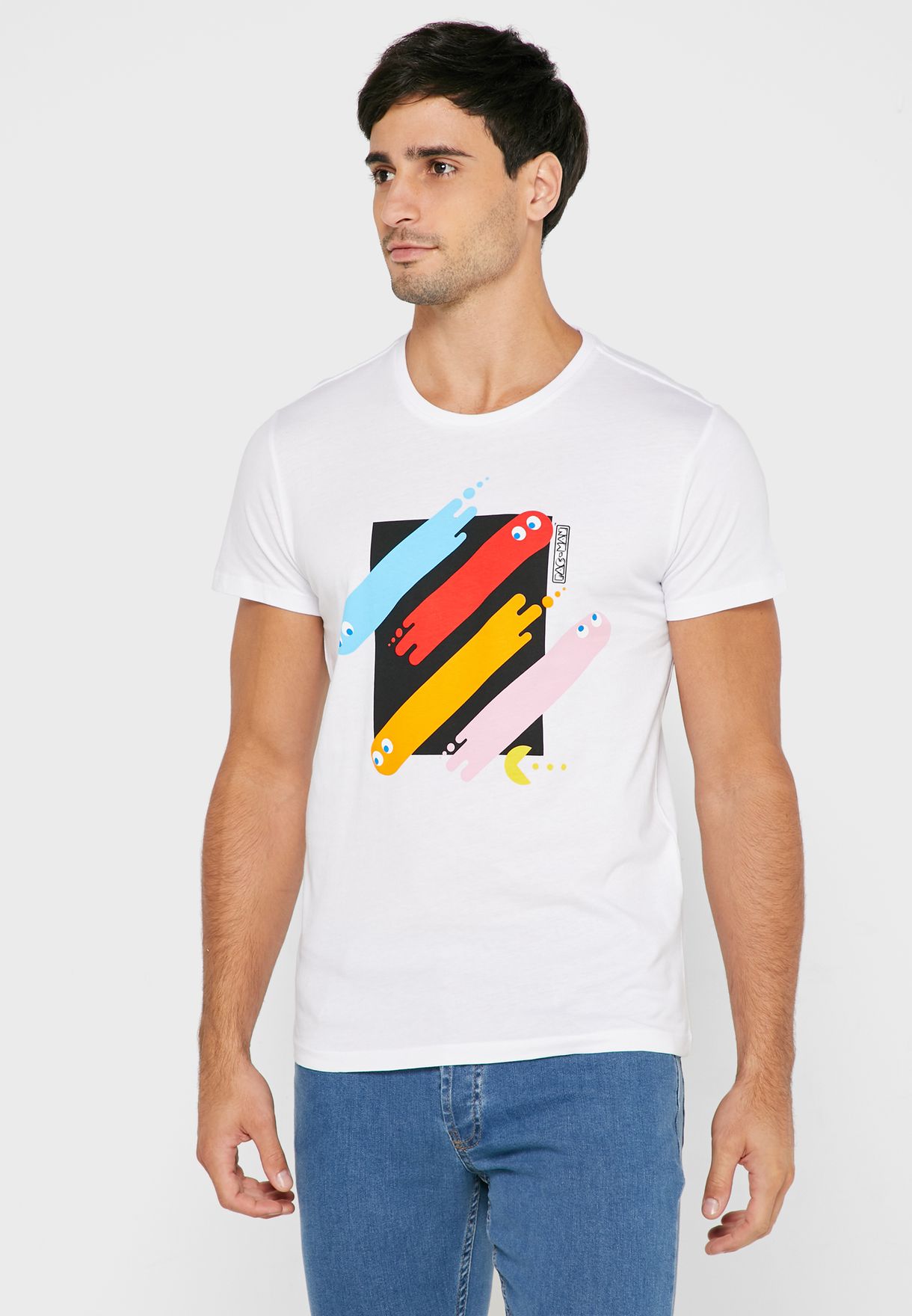 Pacman Crew Neck T-Shirt