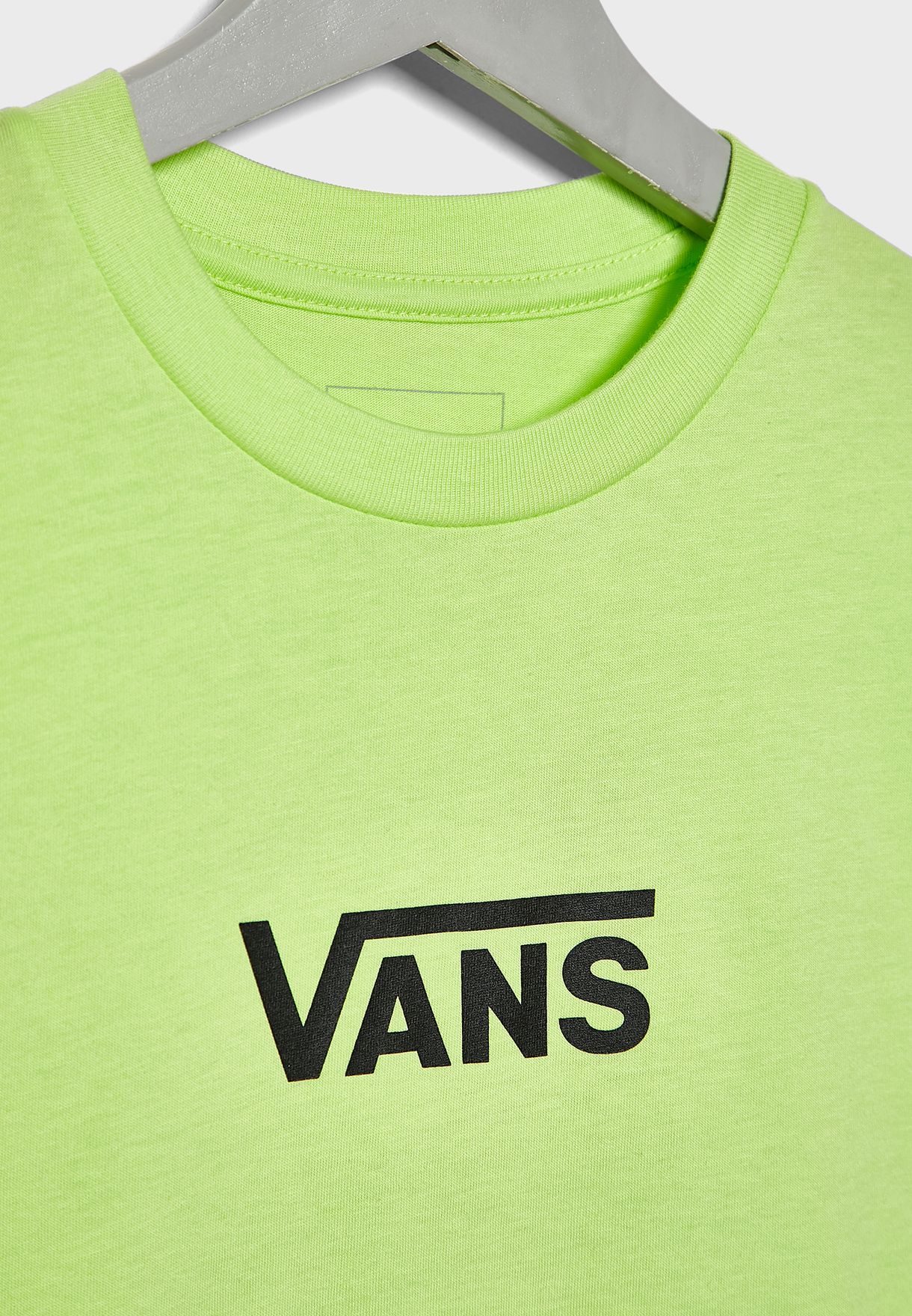 vans lime green shirt