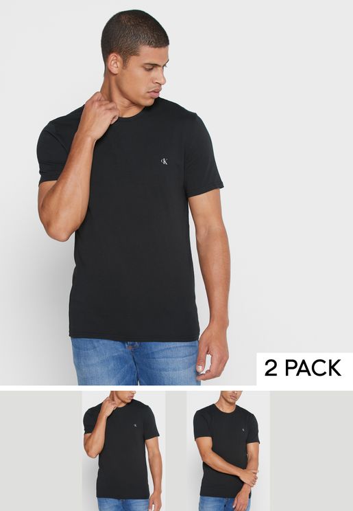 2 Pack Essential Crew Neck T-Shirt