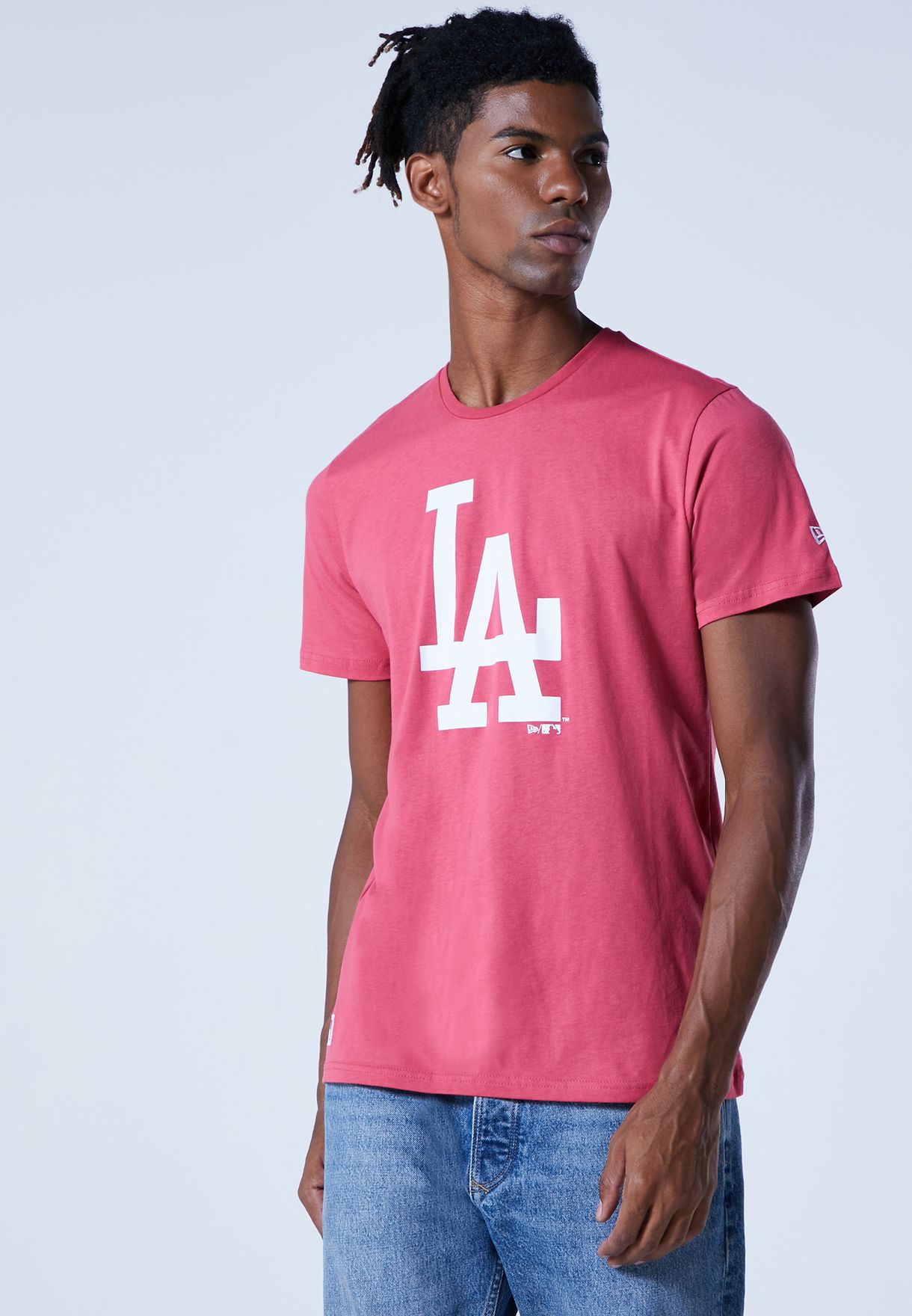 pink dodgers t shirt
