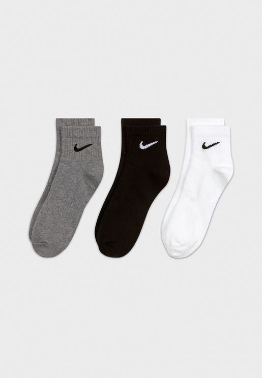 3 Pack Everyday Ankle Socks