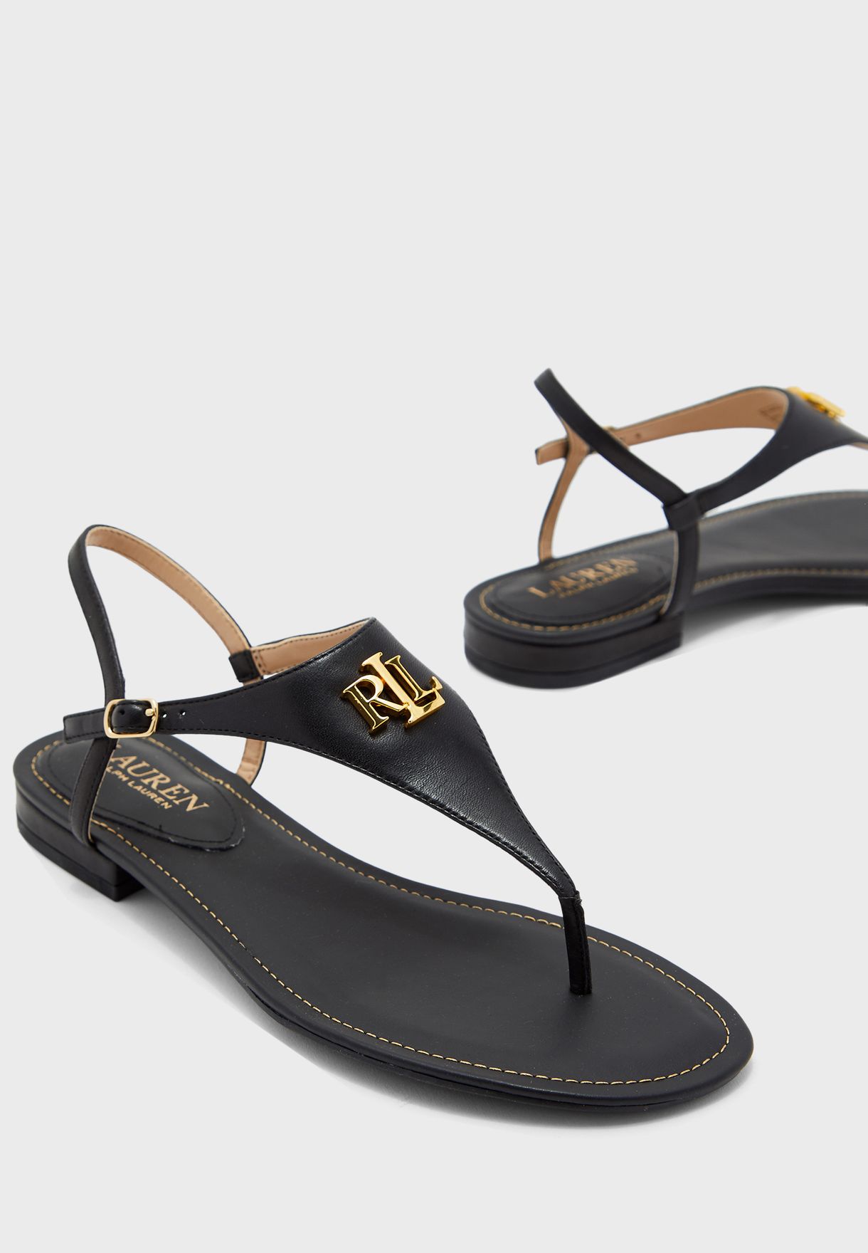 ralph lauren women's flat sandals