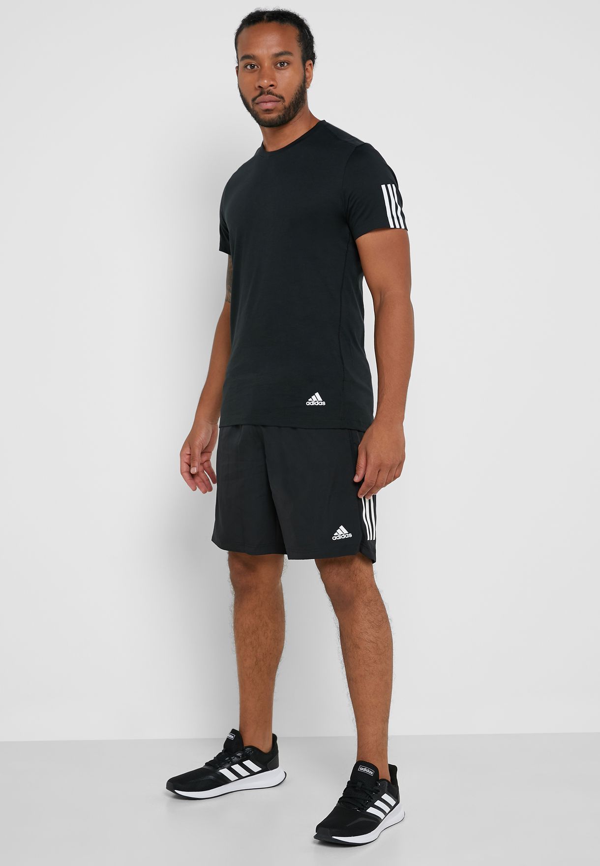 Buy adidas black Run It Soft T-Shirt for Men in MENA, Worldwide | DZ2487