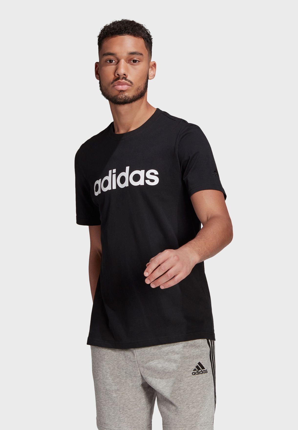 adidas linear t shirt