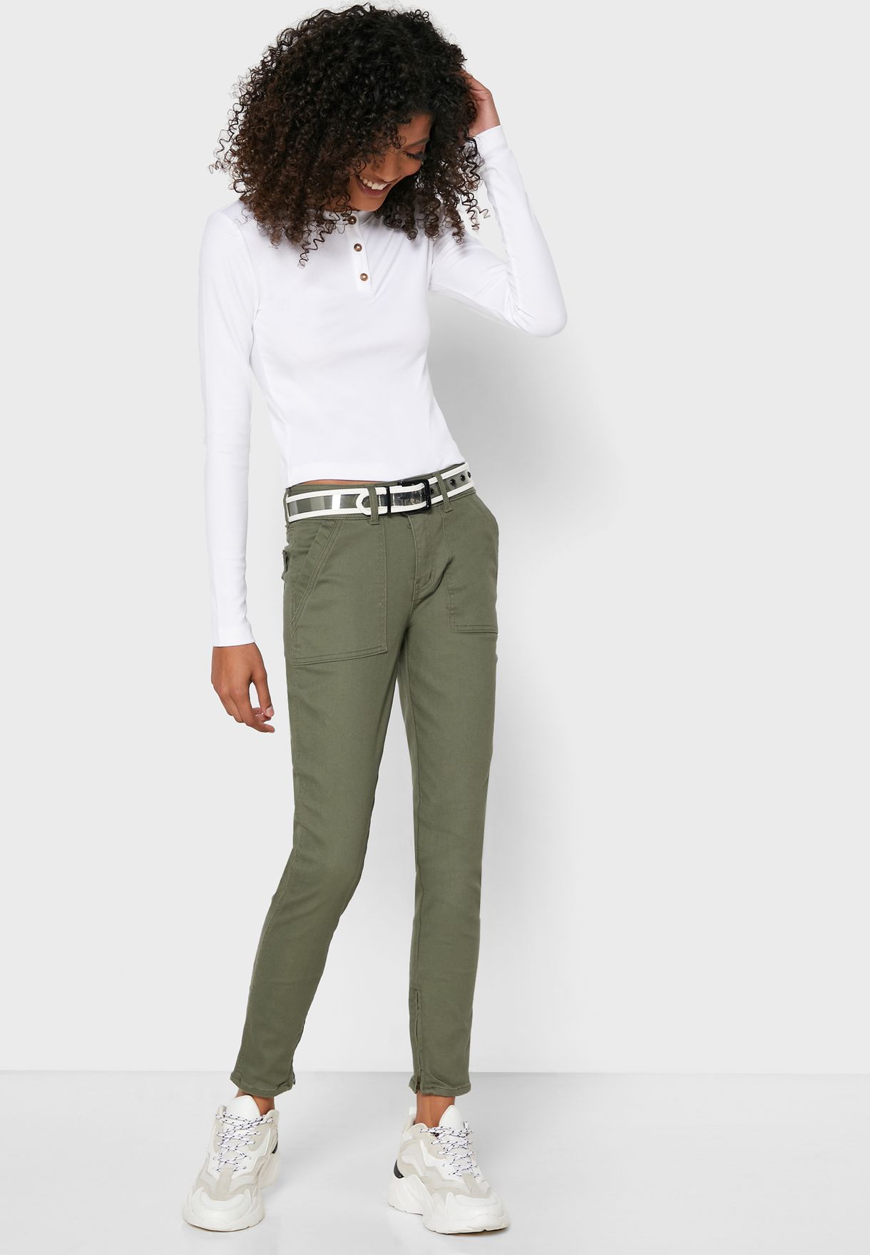 forever 21 cargo wide leg pants