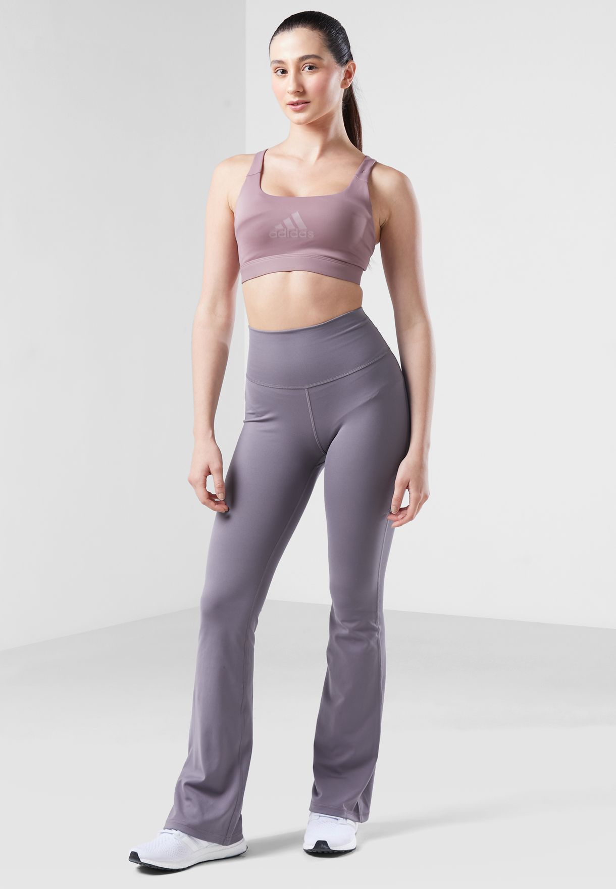 Yo Logo Flared Sweatpants
