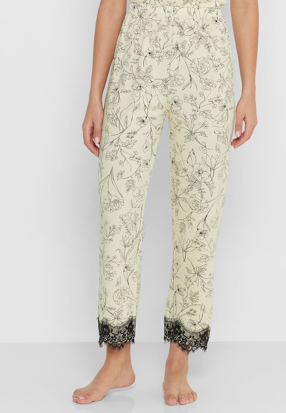 3 Piece Printed Pyjama Set