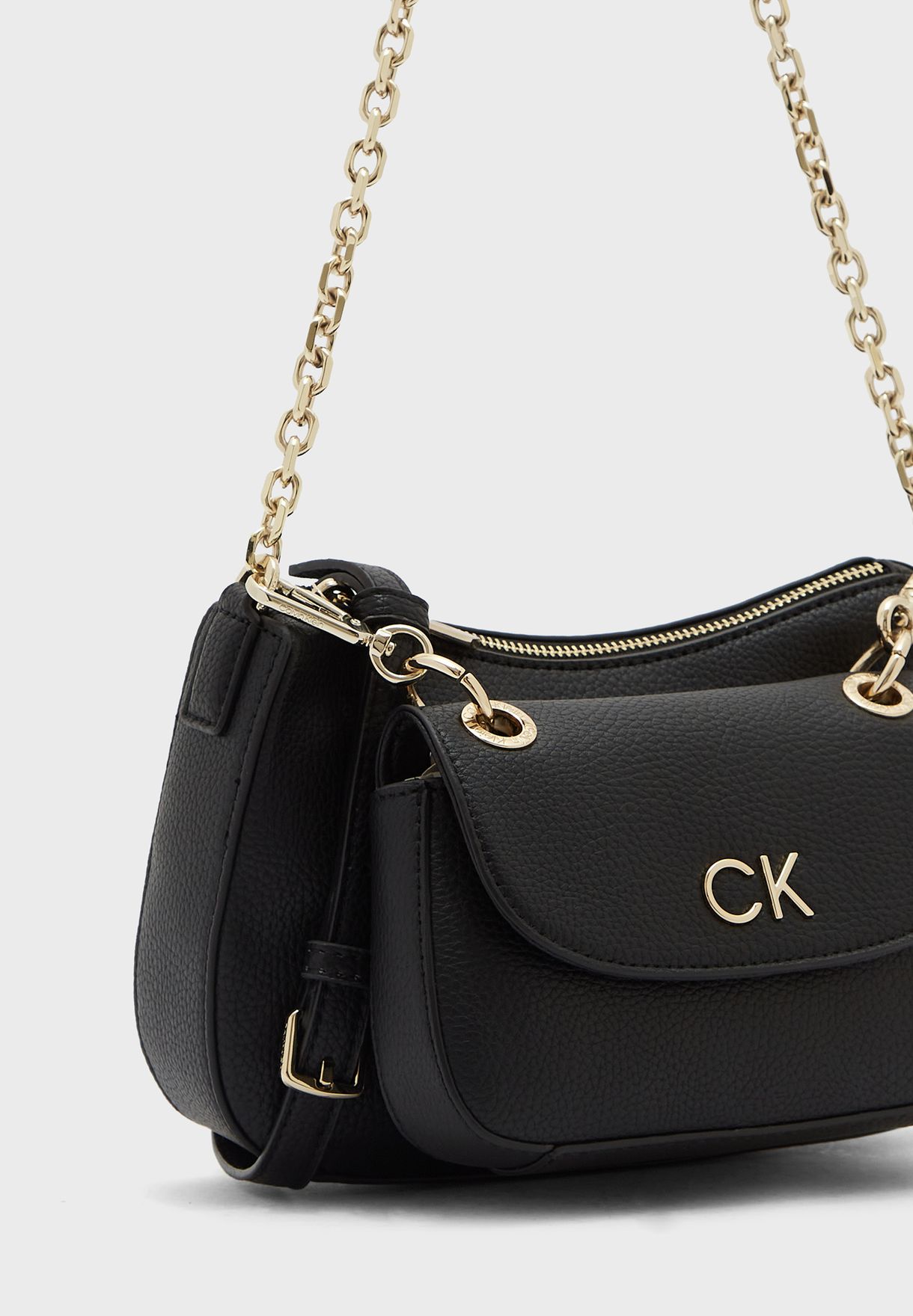 Re Lock Double Shoulder Bag