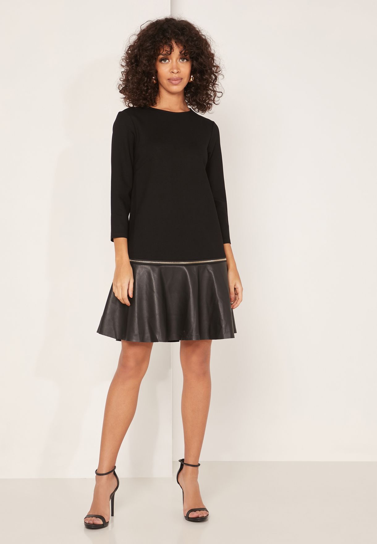 ted baker editho zip tunic dress