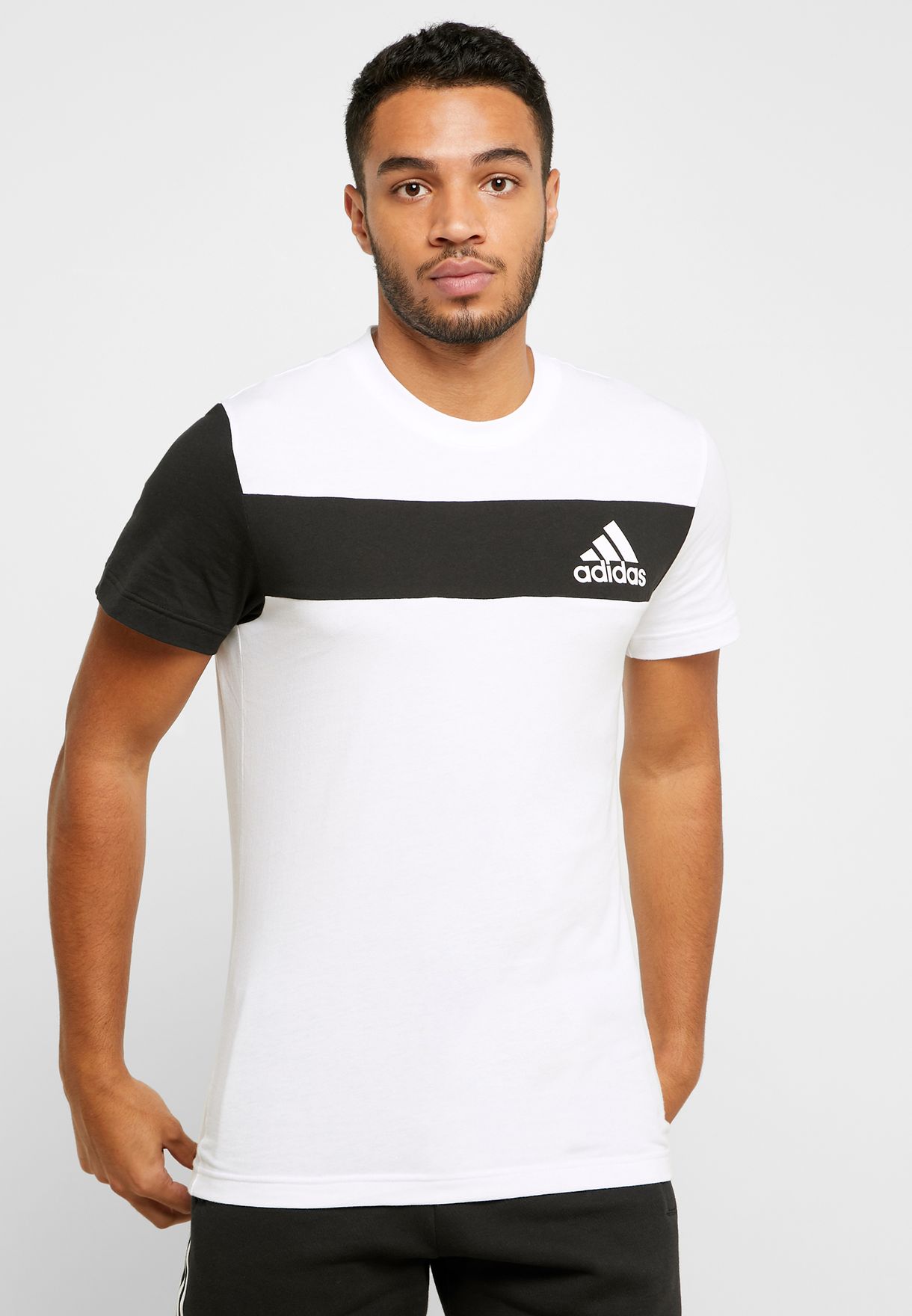 Buy adidas white Sport ID T-Shirt for 