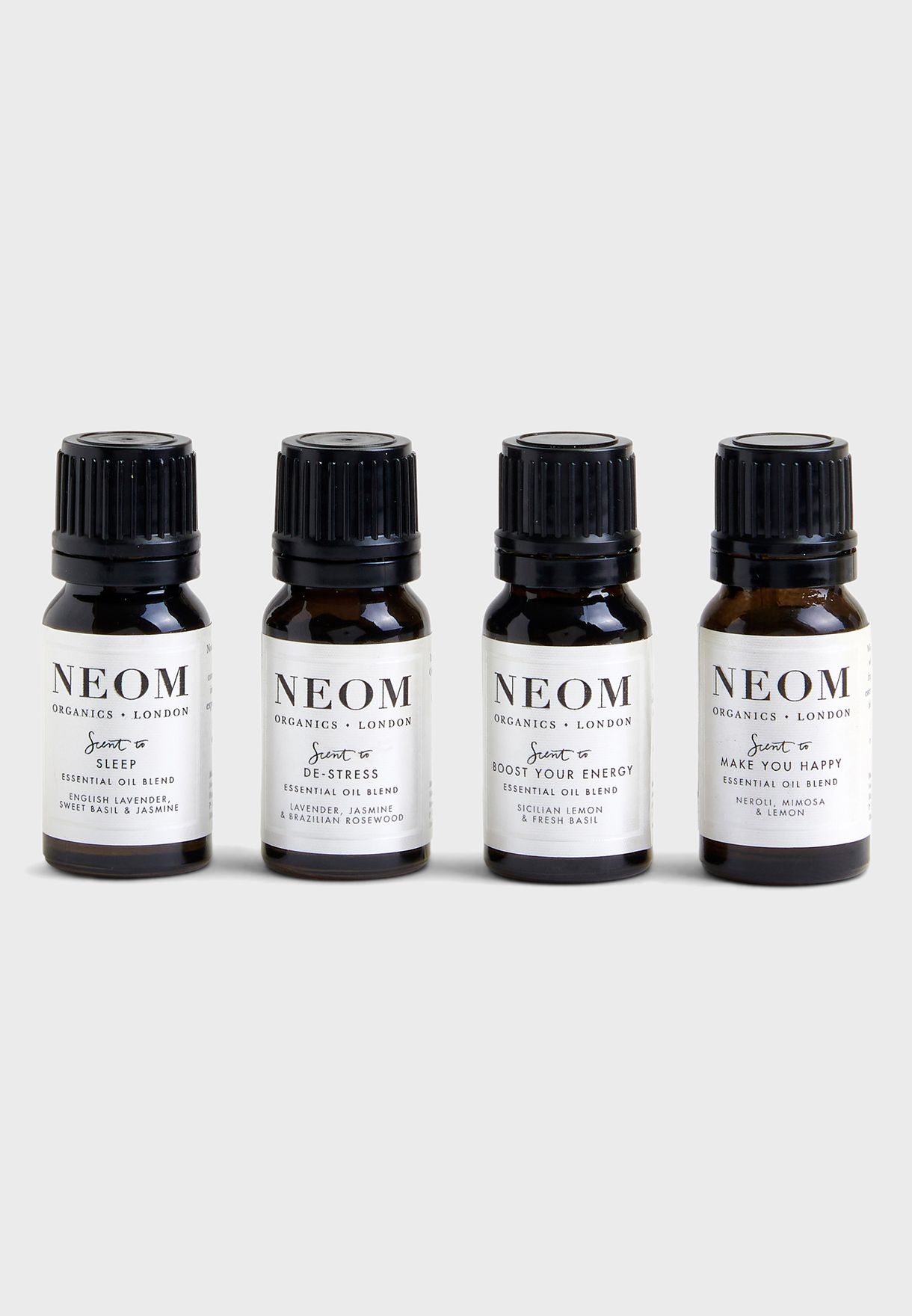 Set Of 4 Wellbeing Blends Essential Oil