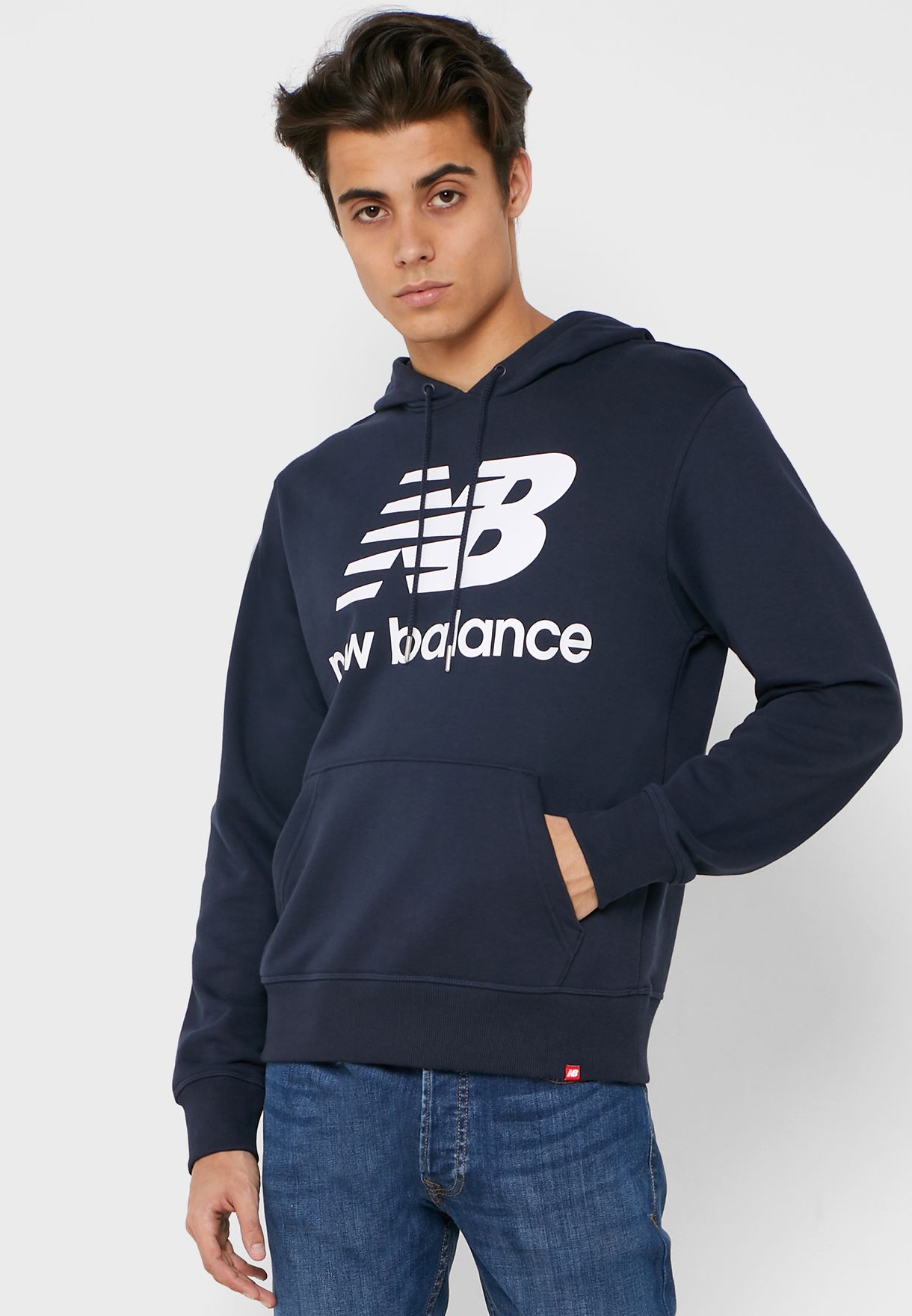 new balance navy hoodie