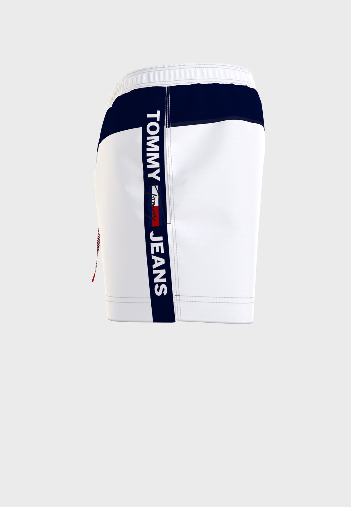 Logo Stripe Swim Shorts