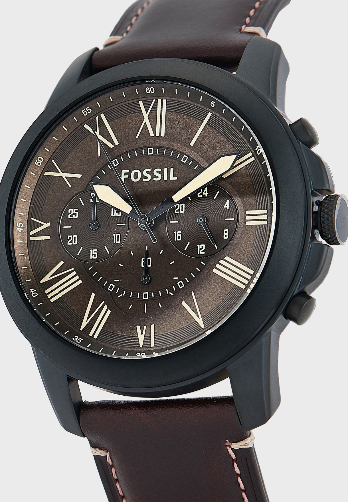 Grant Brown Leather Watch