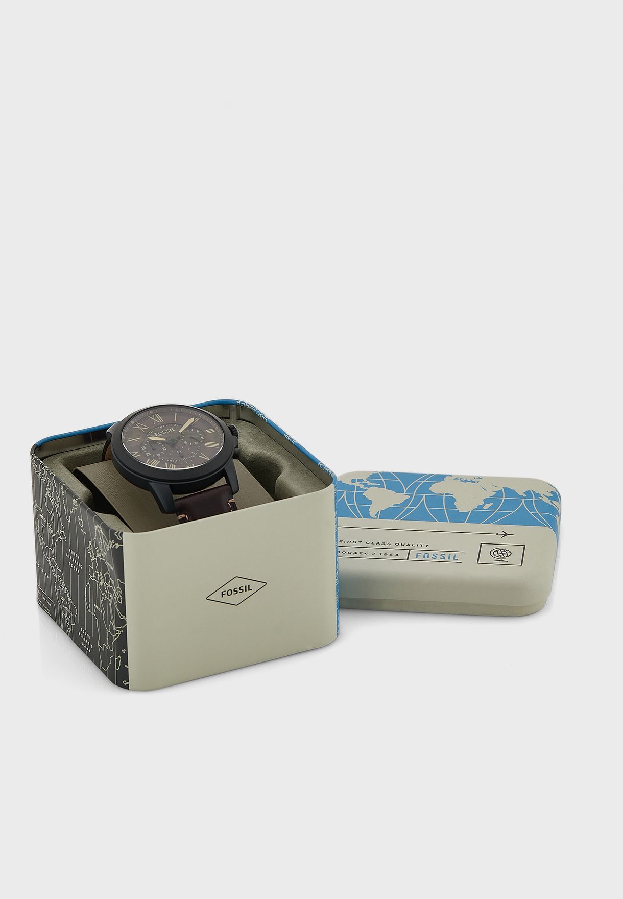 Grant Brown Leather Watch
