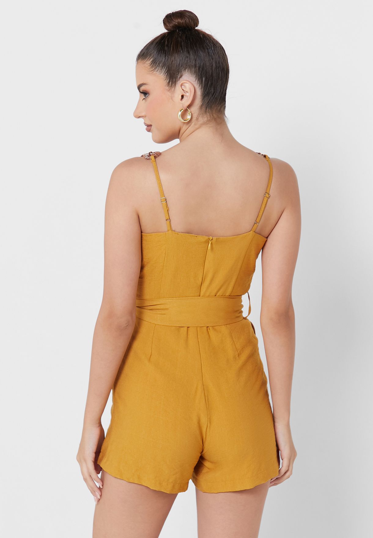 Strappy Tie Detail Playsuit